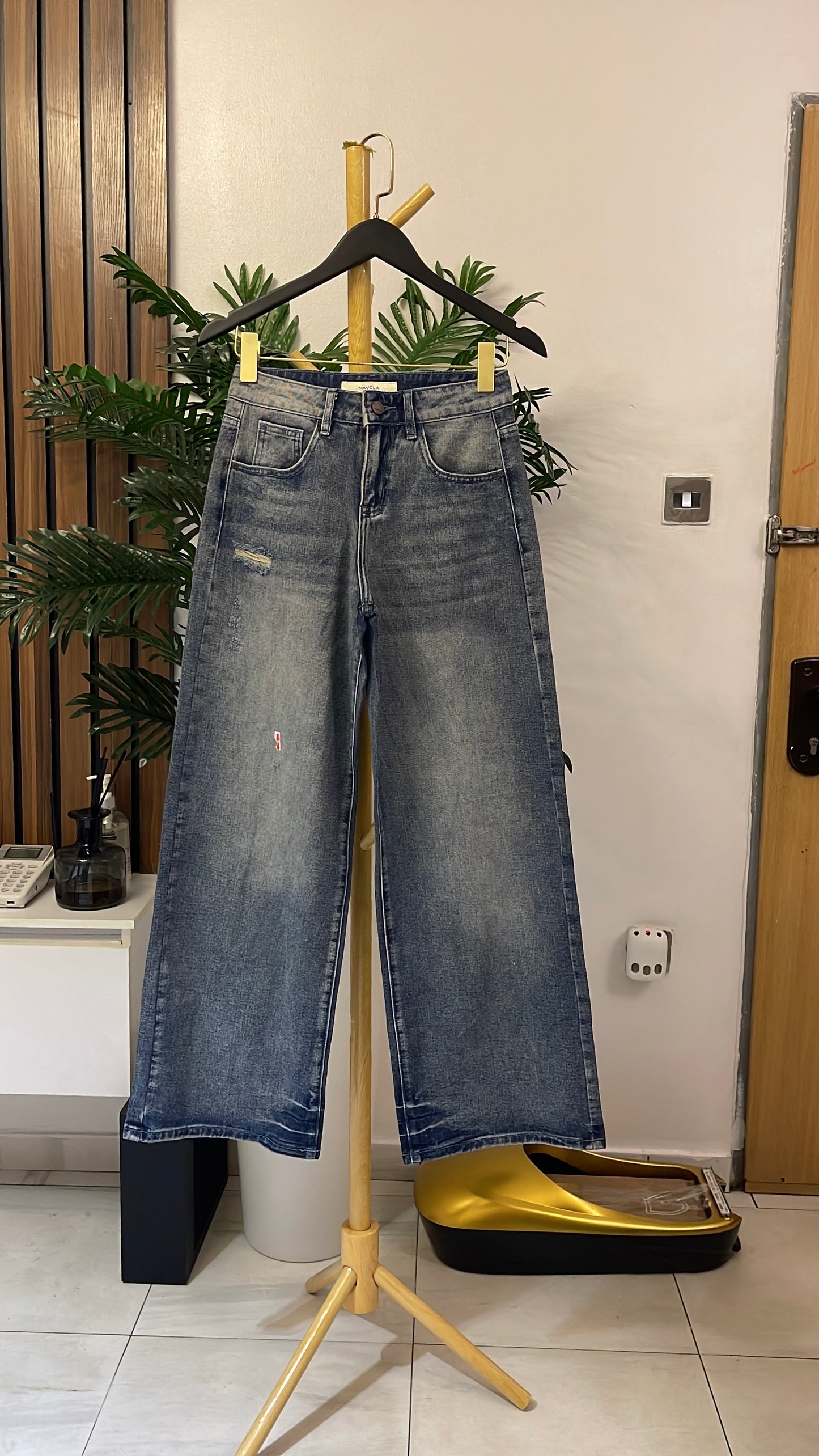 Blue Baggy Jeans