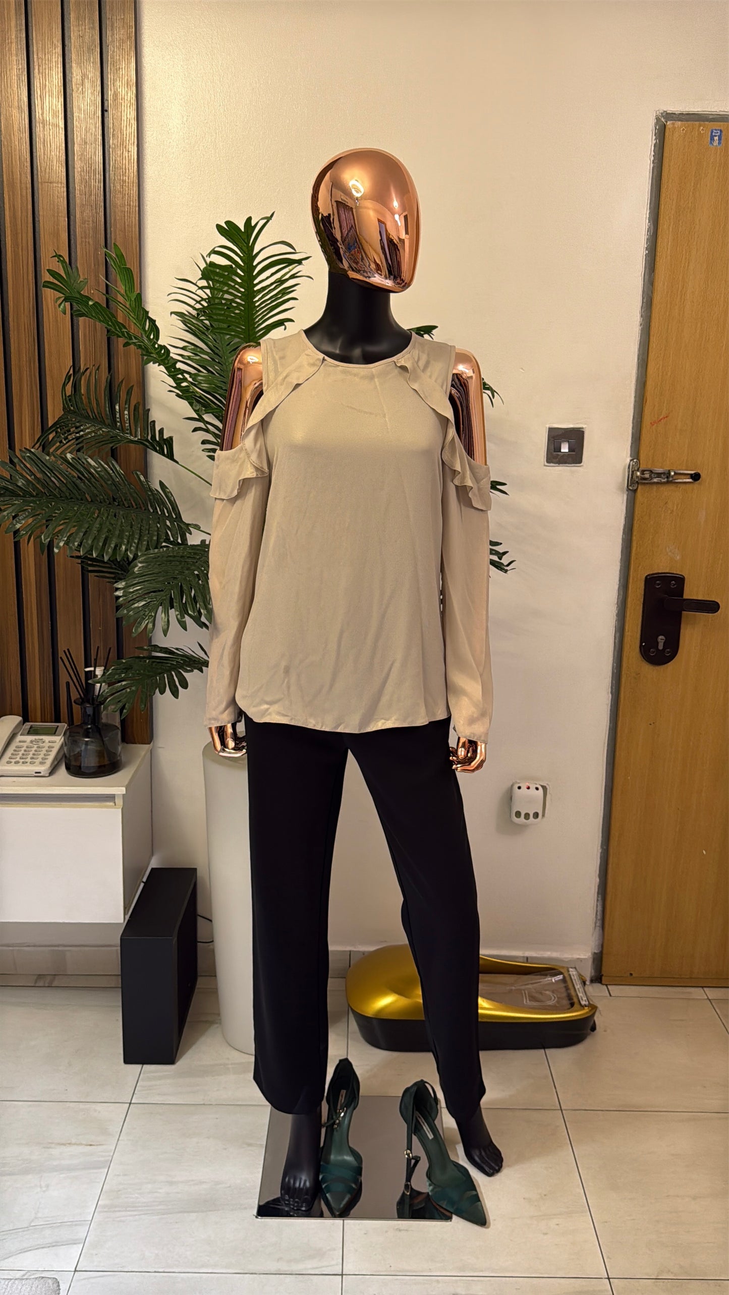 Brown Blouse