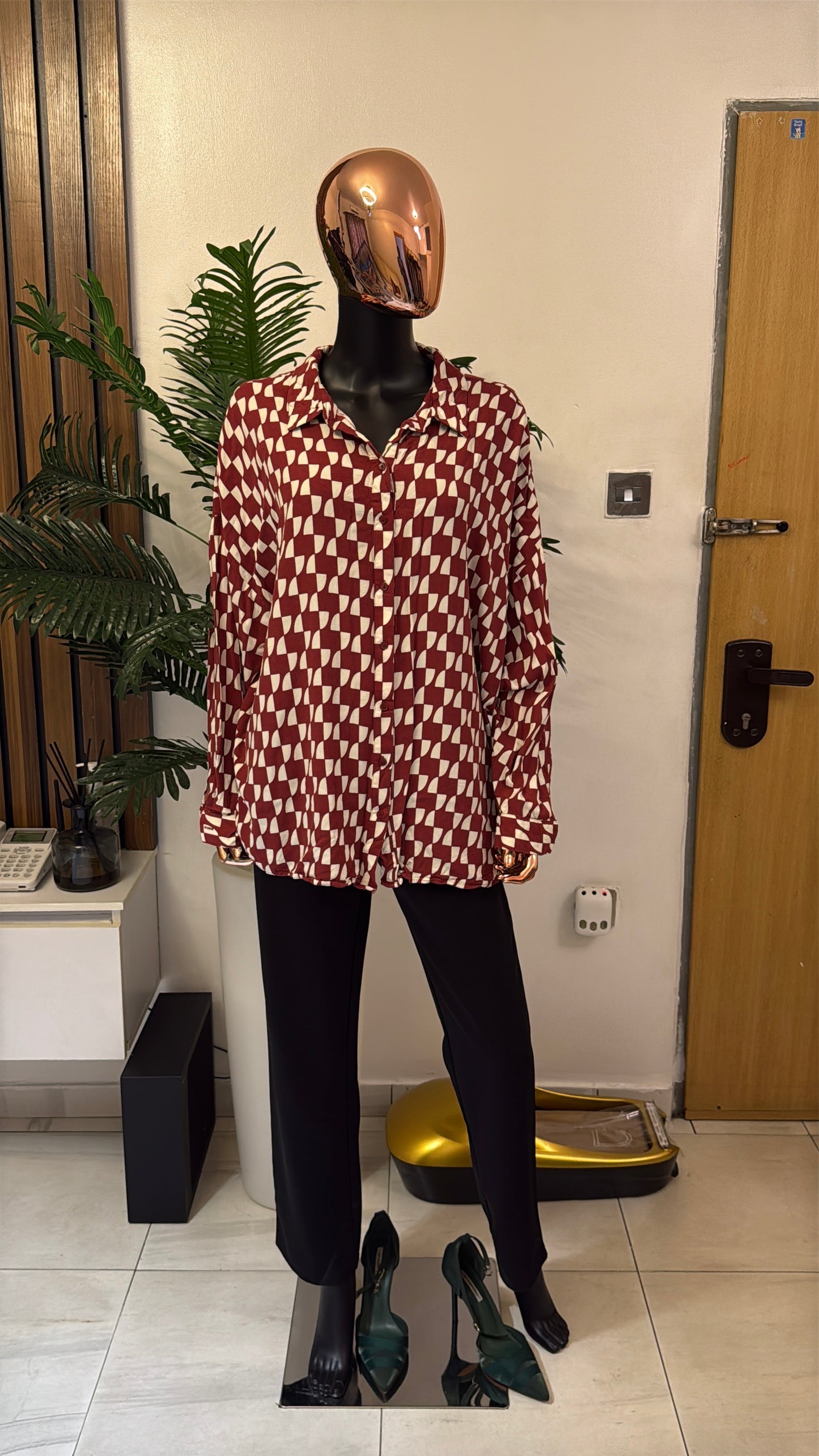 Red Blouse