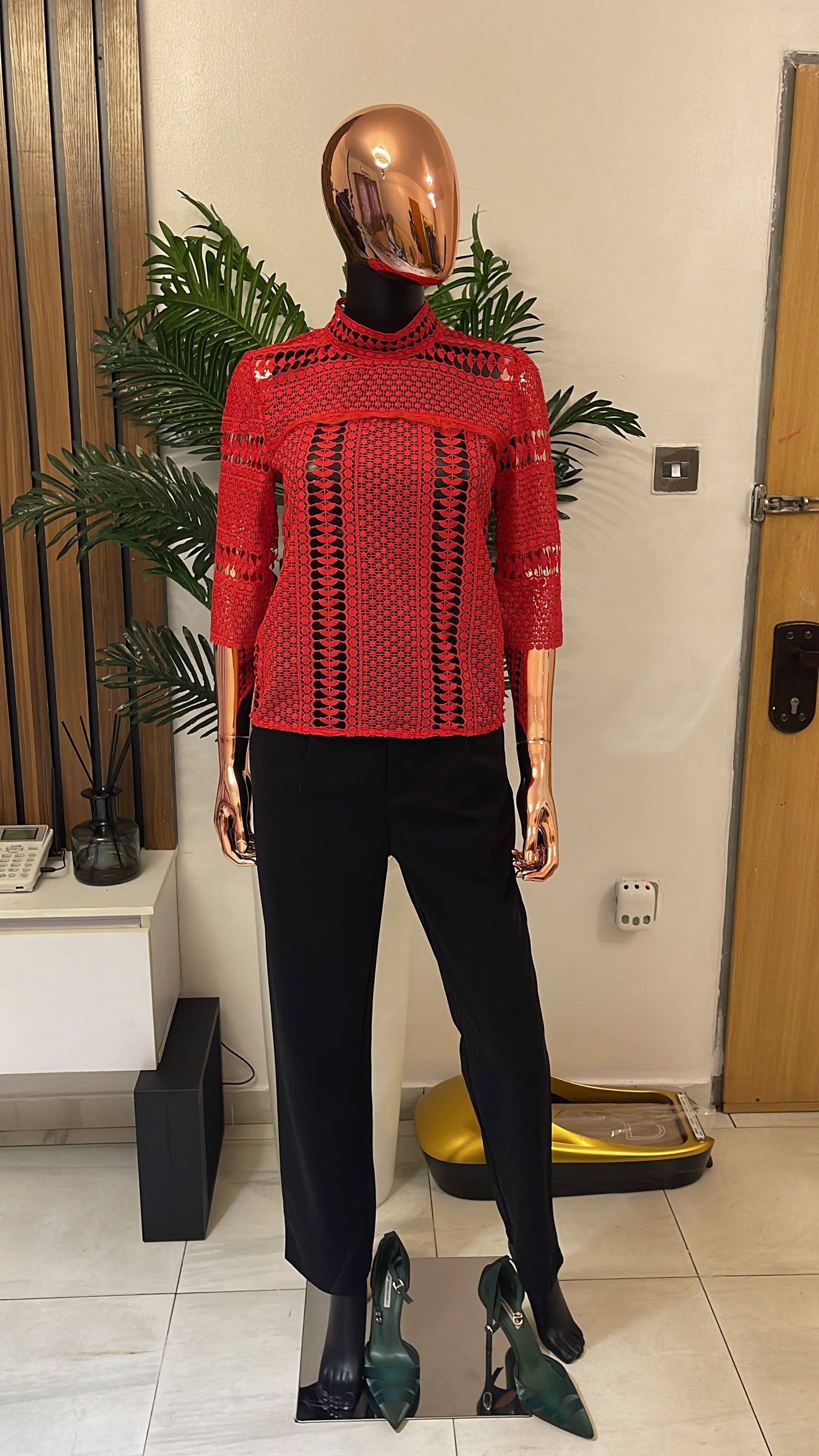 Red Blouse