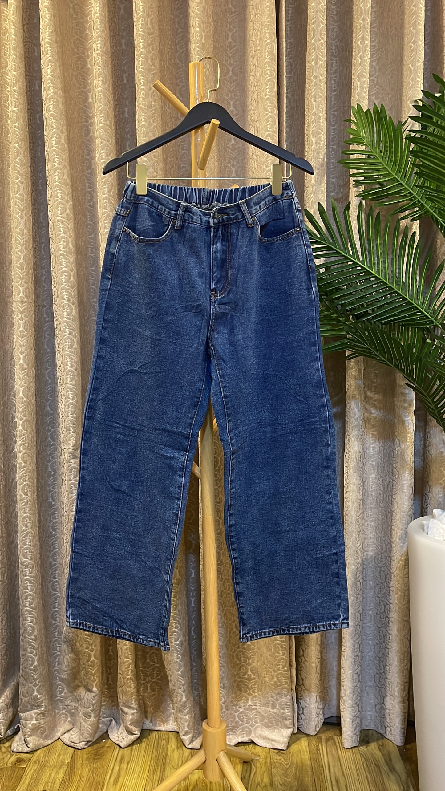 Blue Boyfriend Jeans