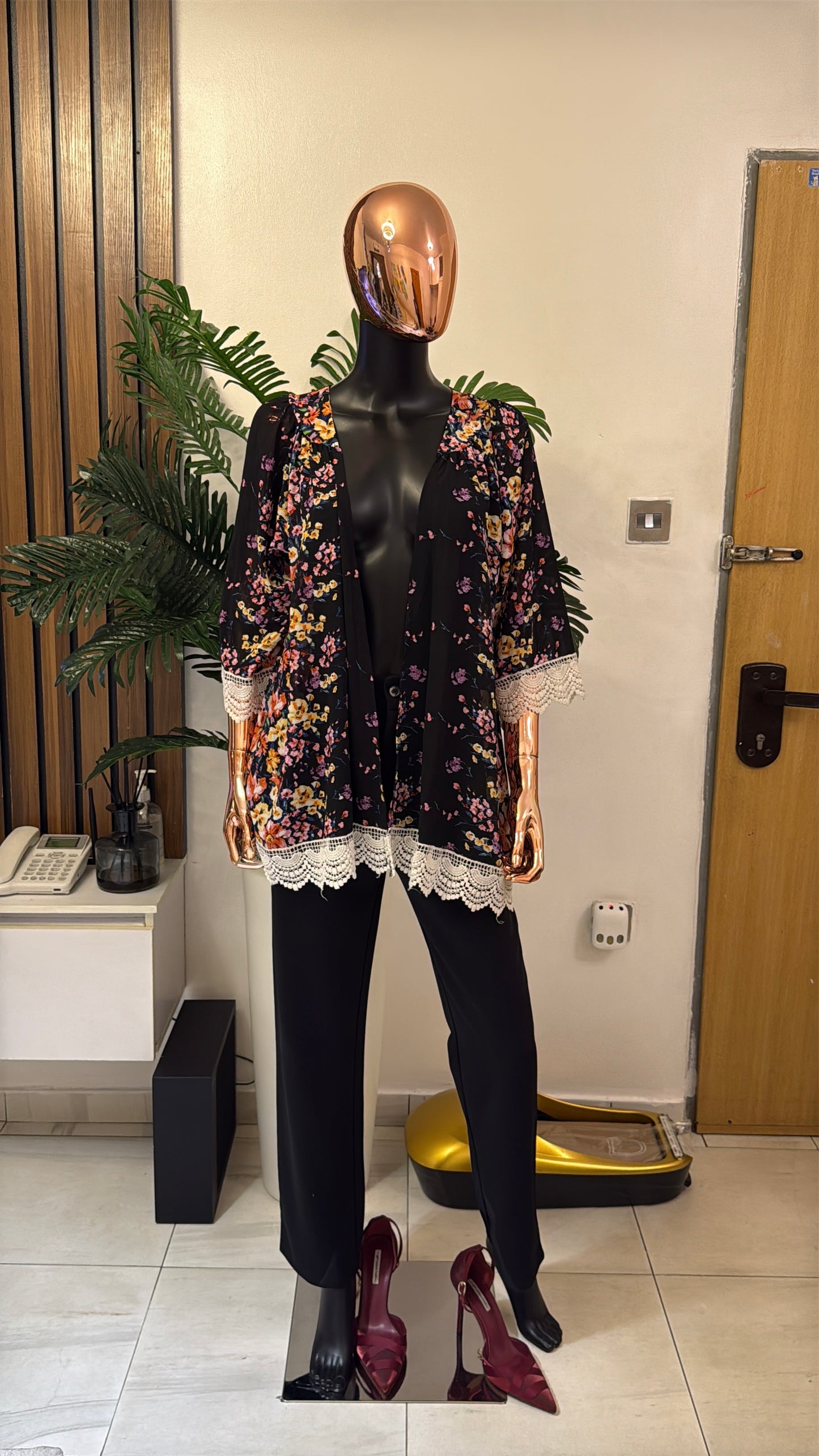 Multicolored Kimono