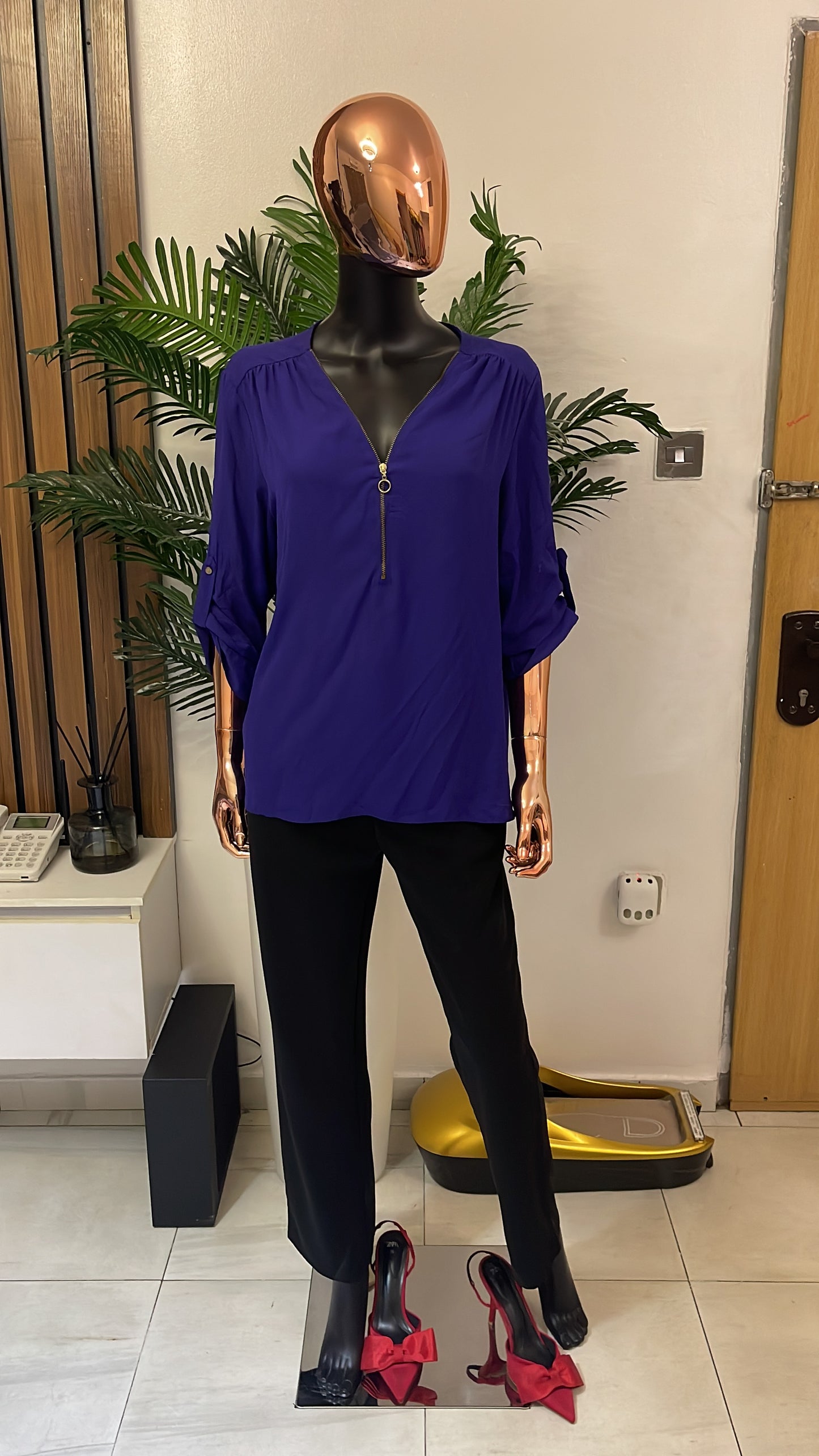 Purple Blouse