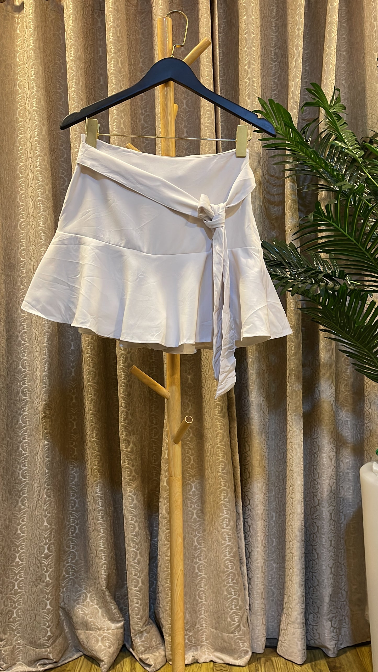 White Short Skirt