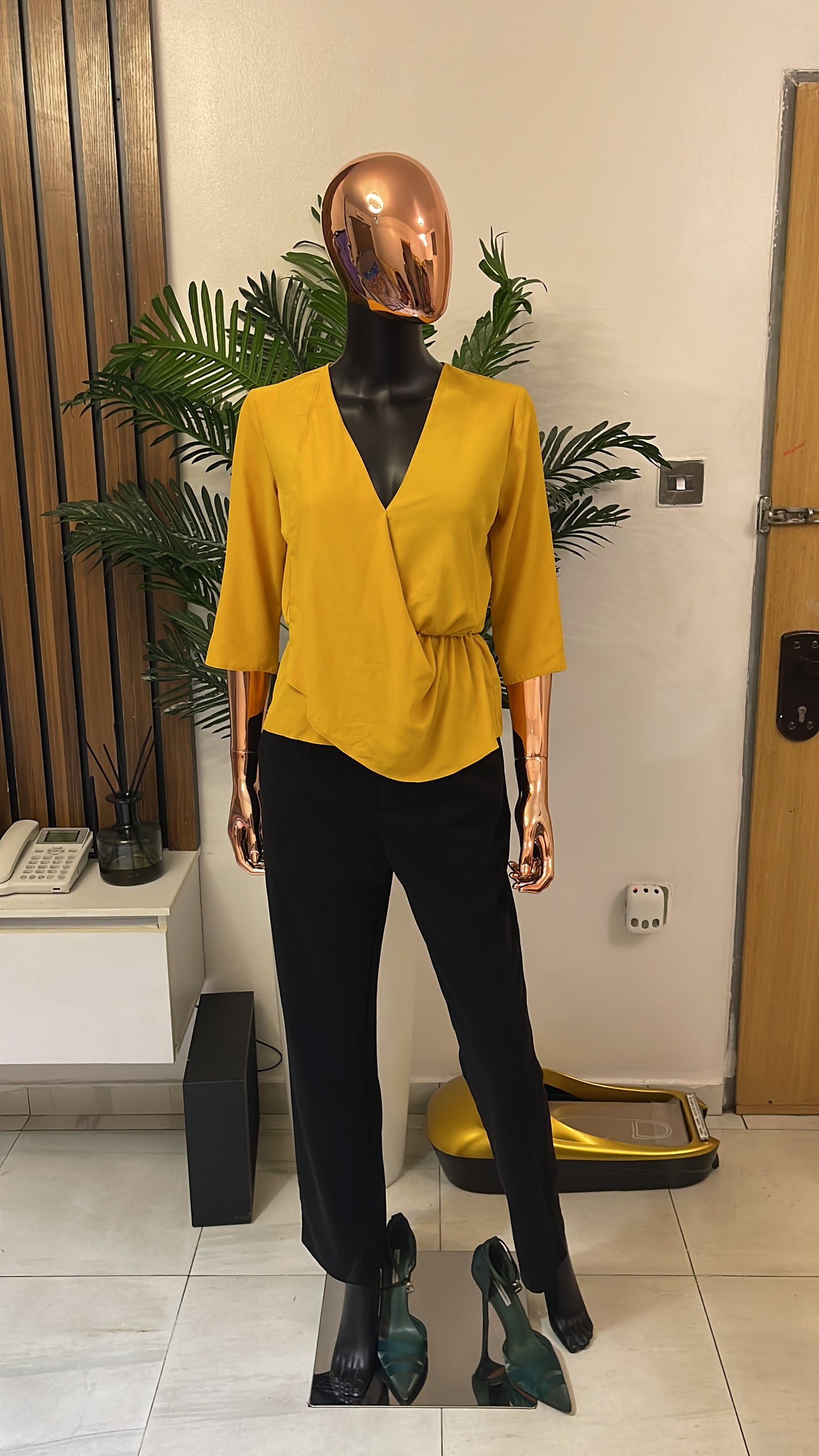Yellow Blouse