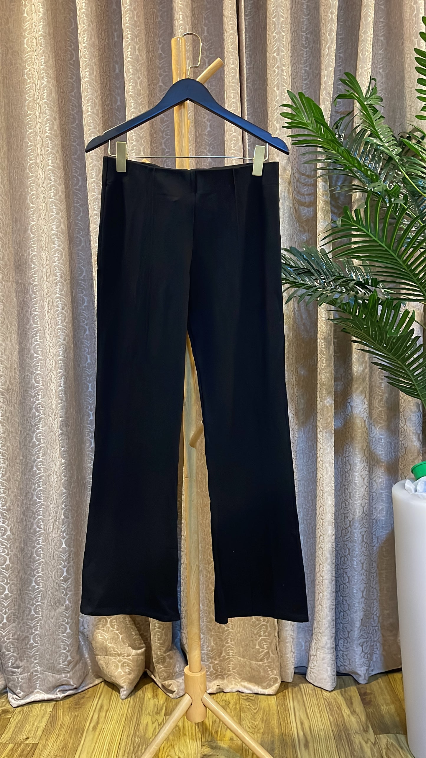 Black Plain Trouser