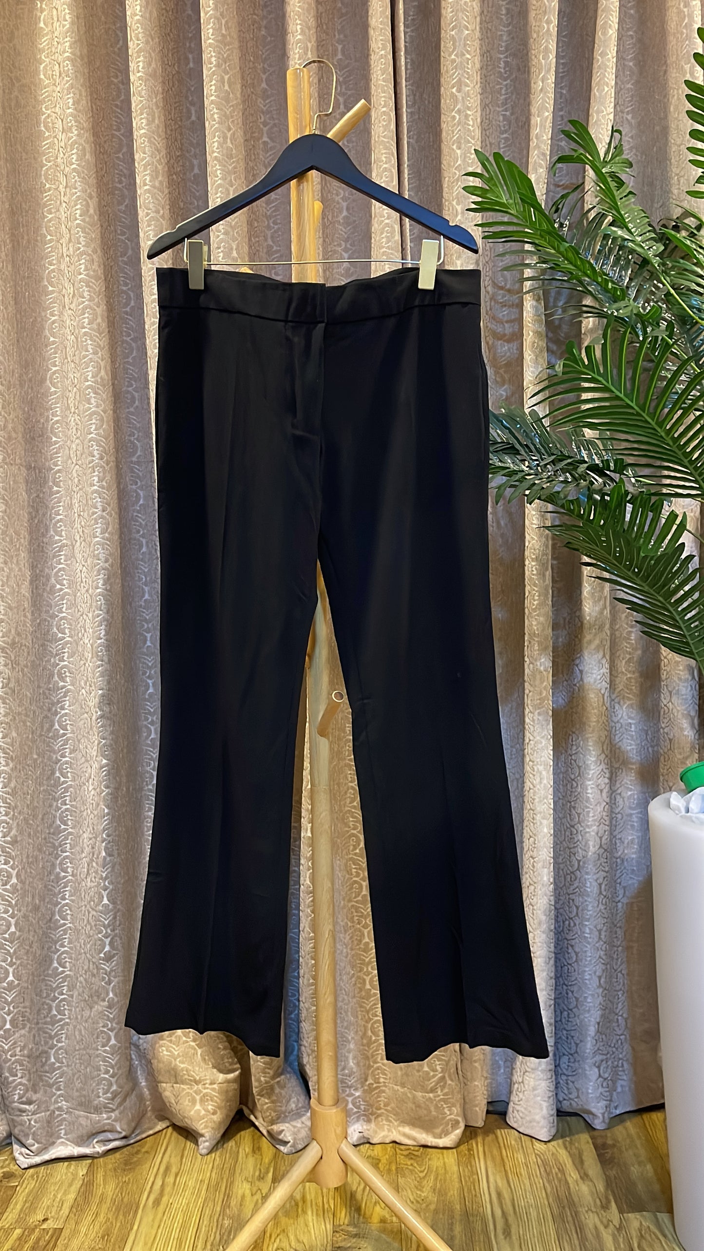 Black Plain Trouser