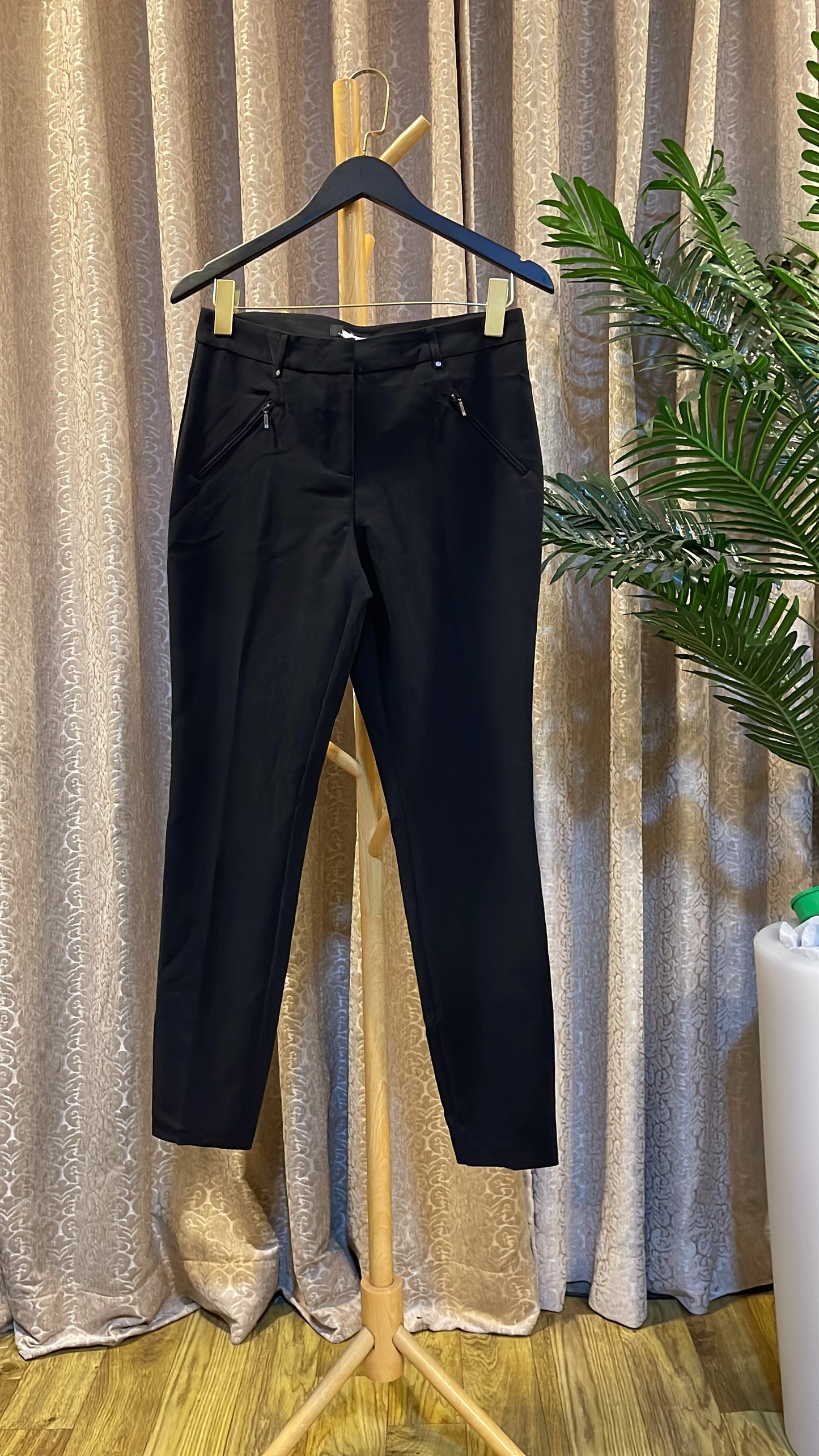 Black Plain Trouser