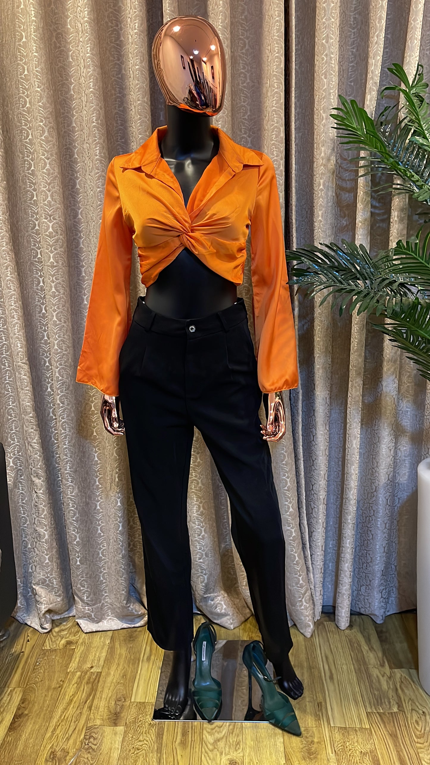 Orange Crop Blouse