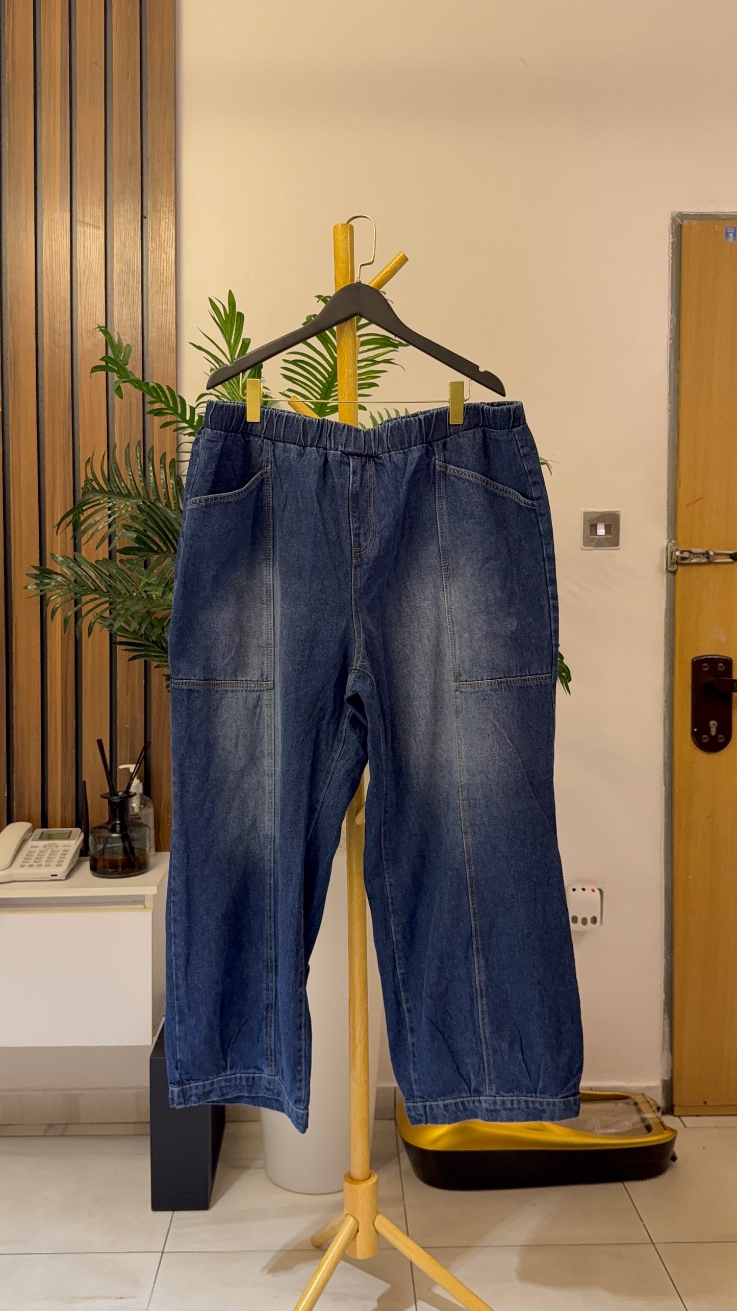 Blue Baggy Jeans