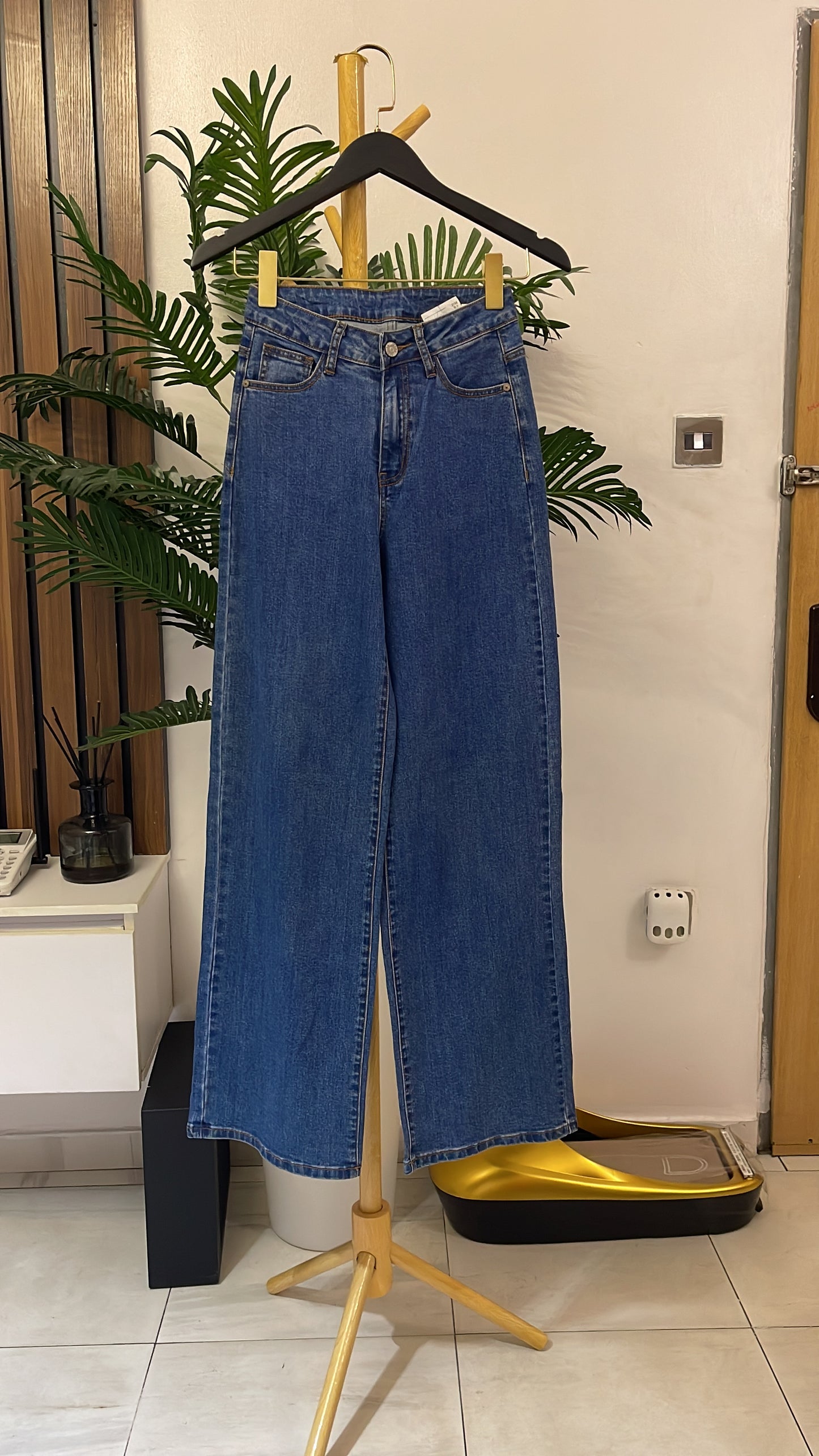 Blue Palazzo Jeans