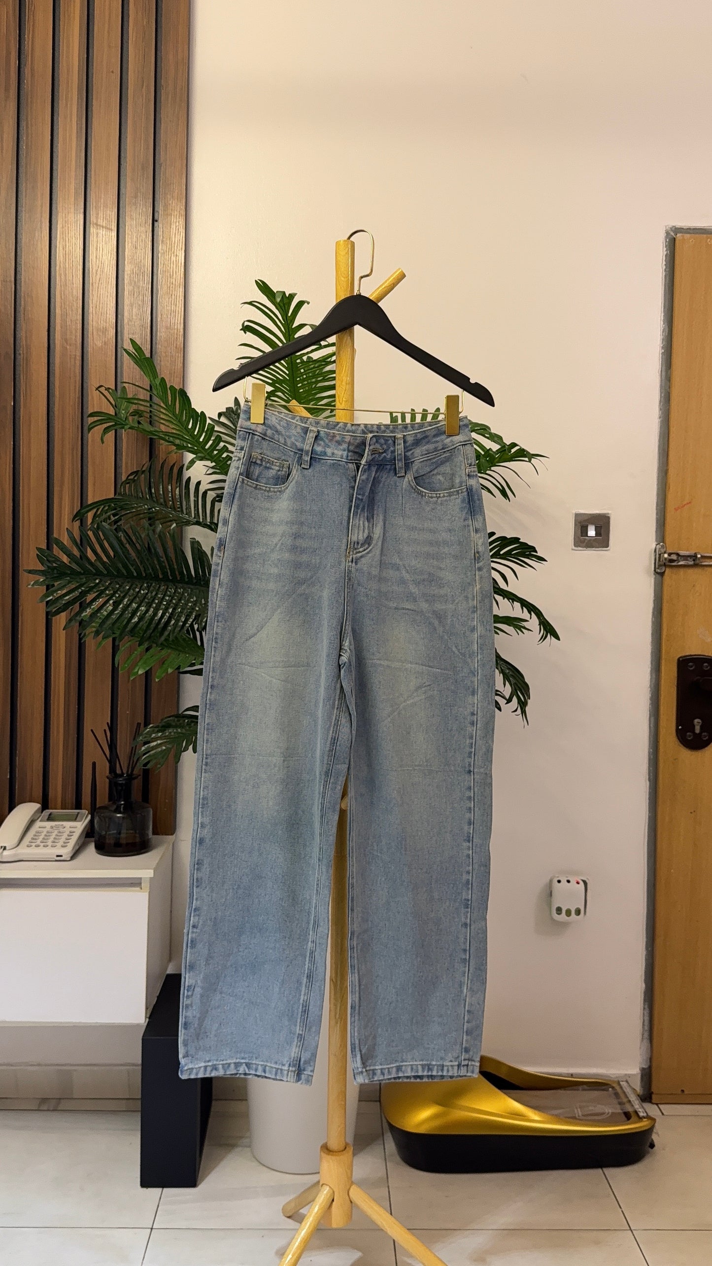 Blue Baggy Jeans