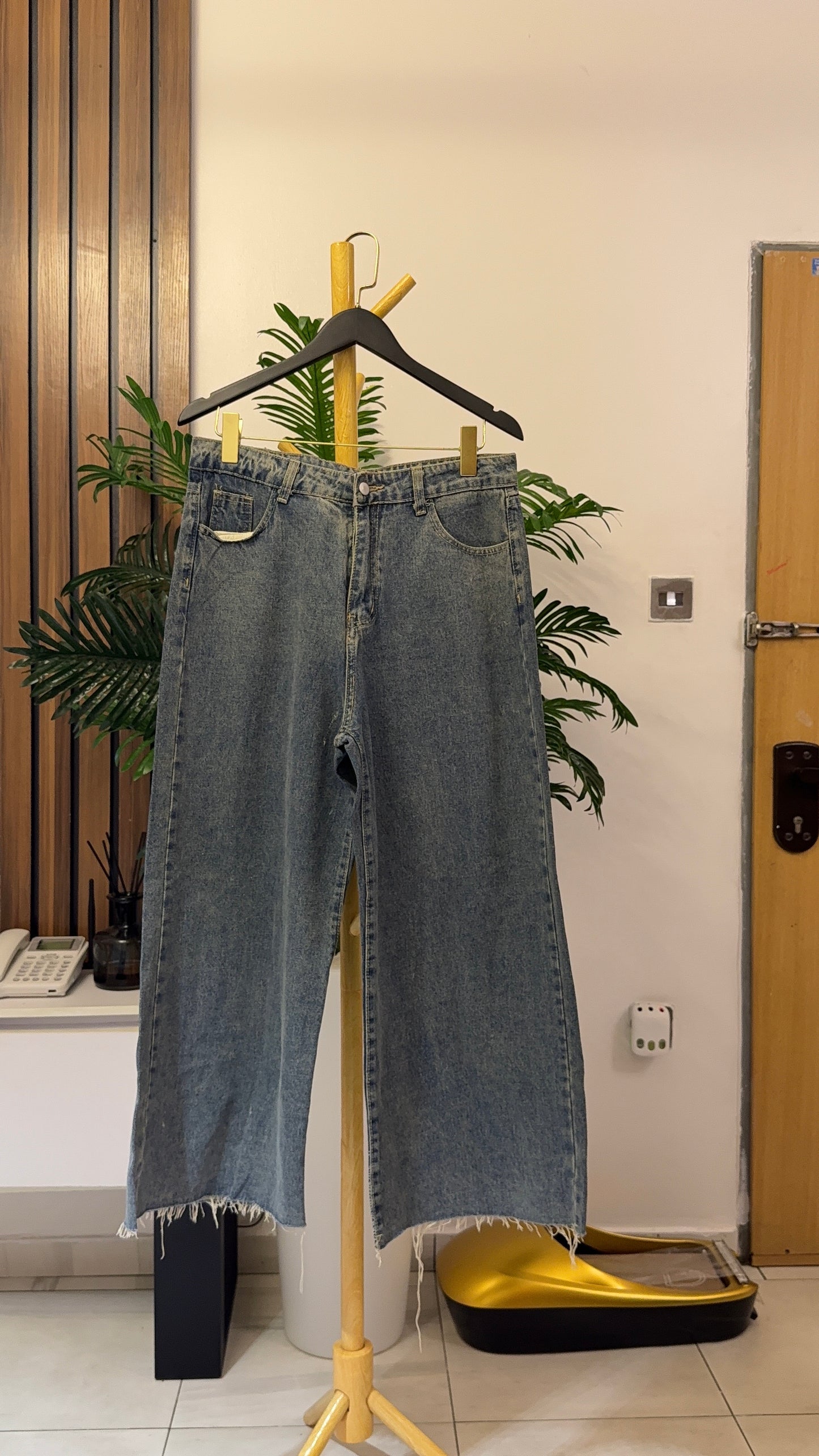 Blue Baggy Jeans