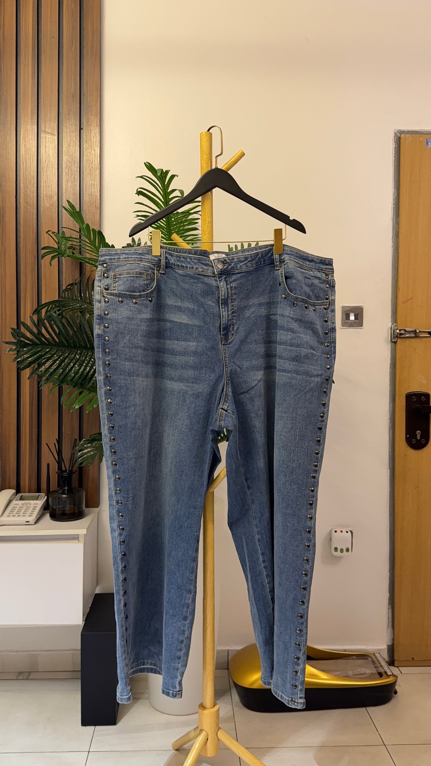 Blue Baggy Jeans