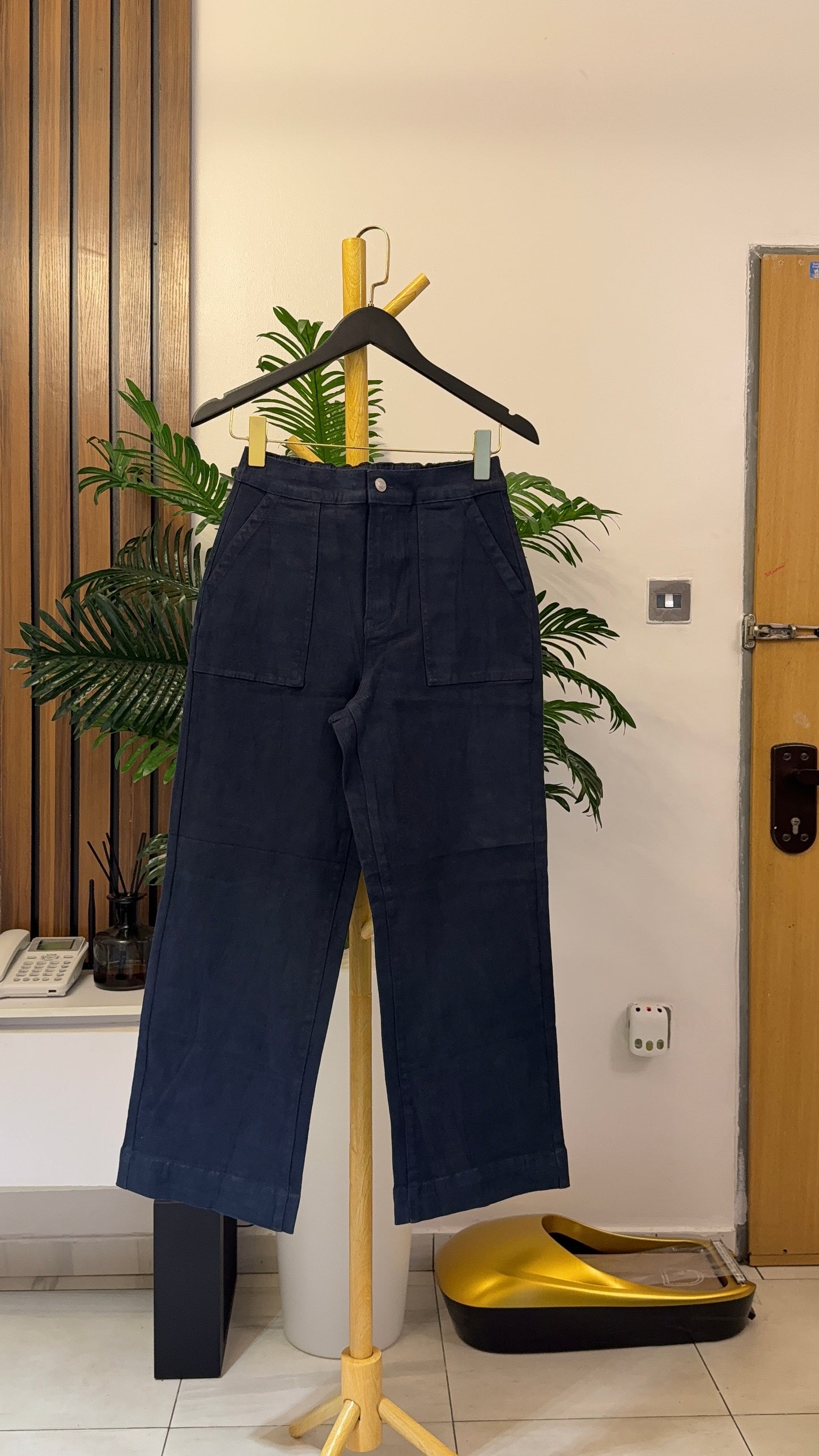 Blue Boyfriend Jeans