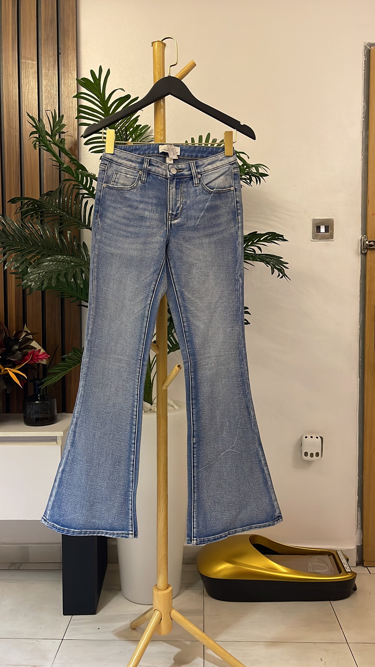 Blue Flare Jeans