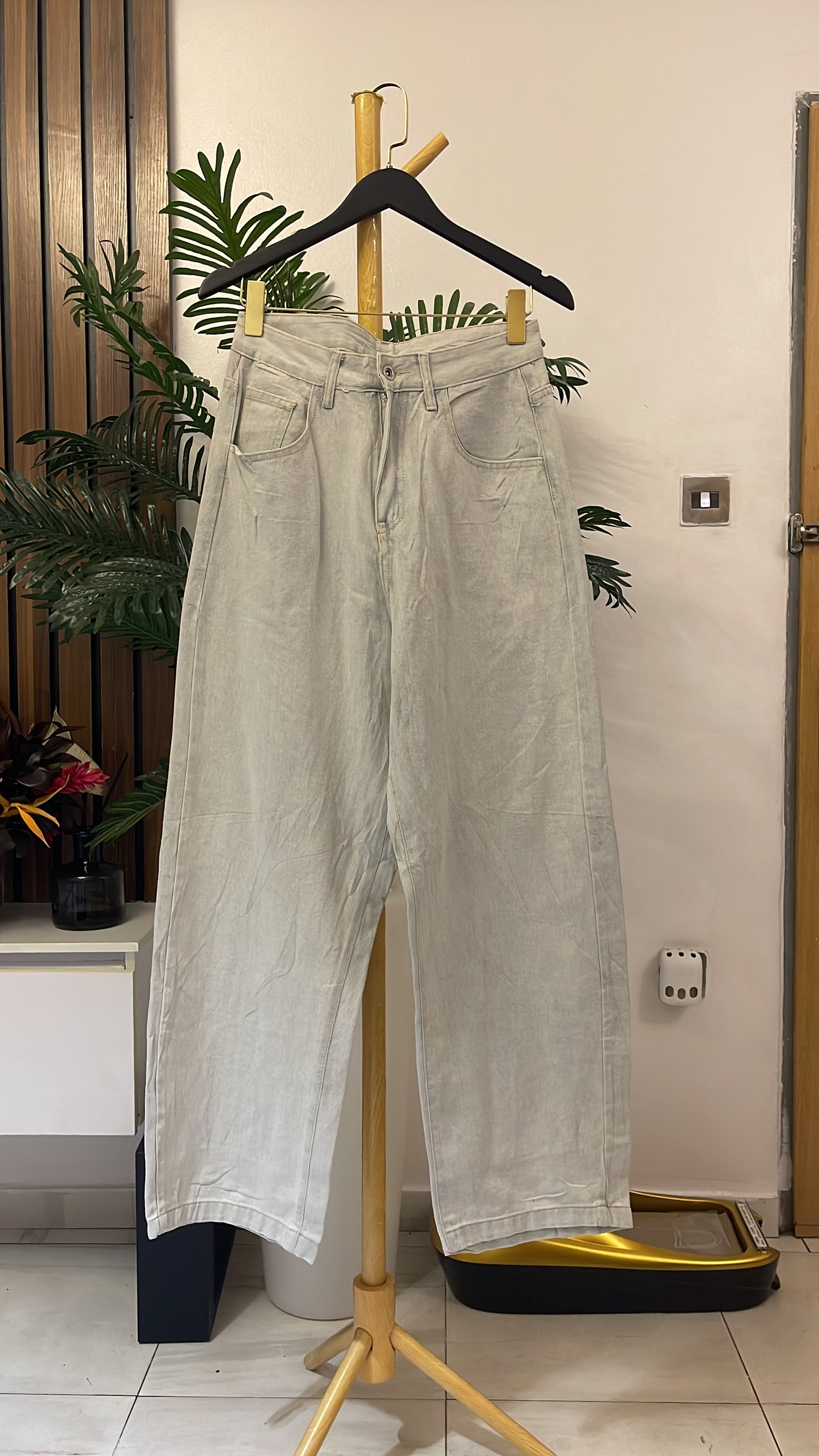 Blue Baggy Jeans
