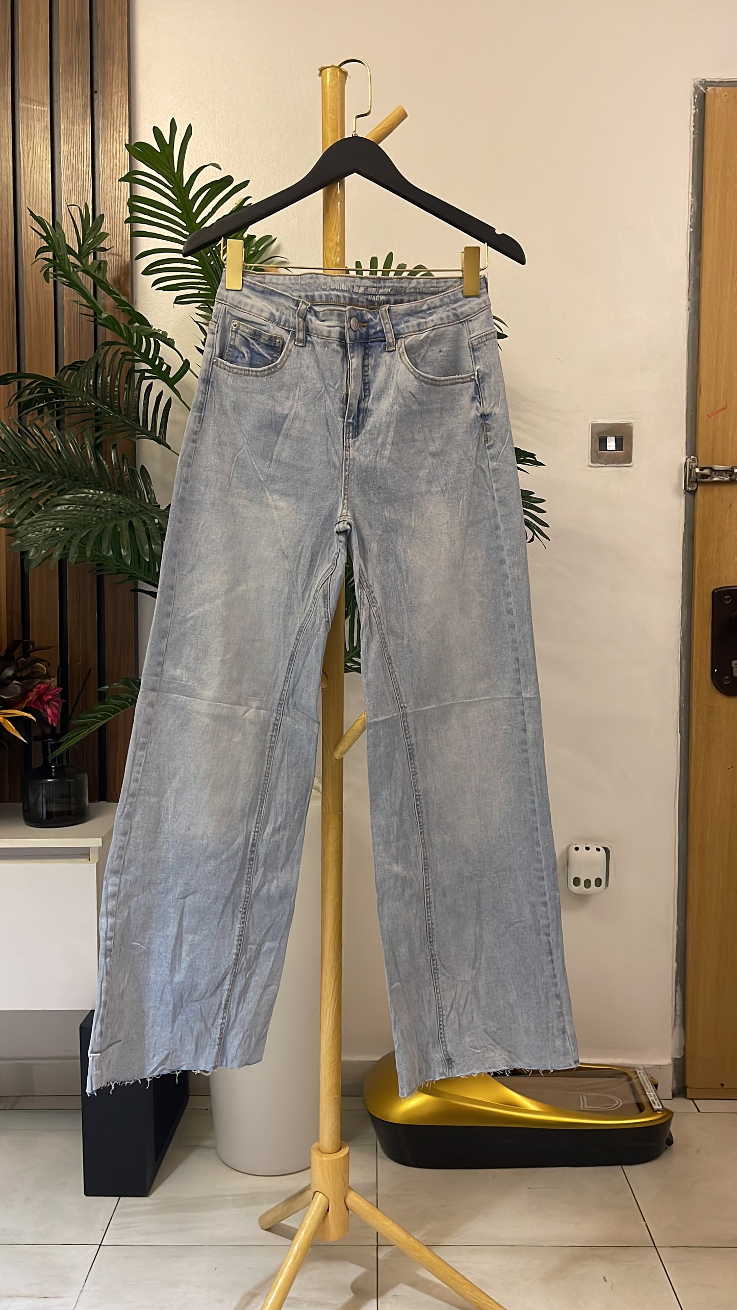 Blue Boyfriend Jeans