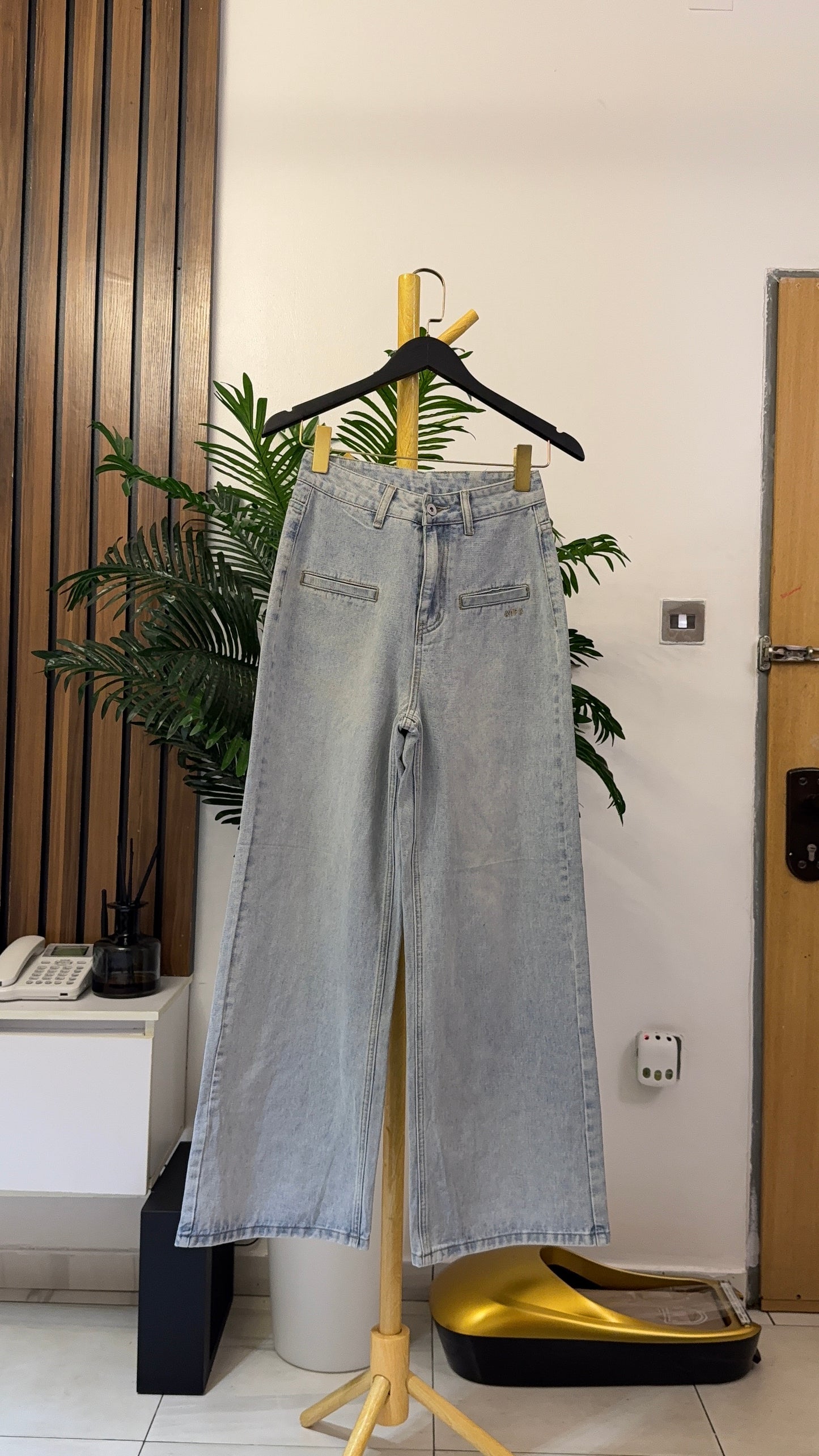 Blue Baggy Jeans
