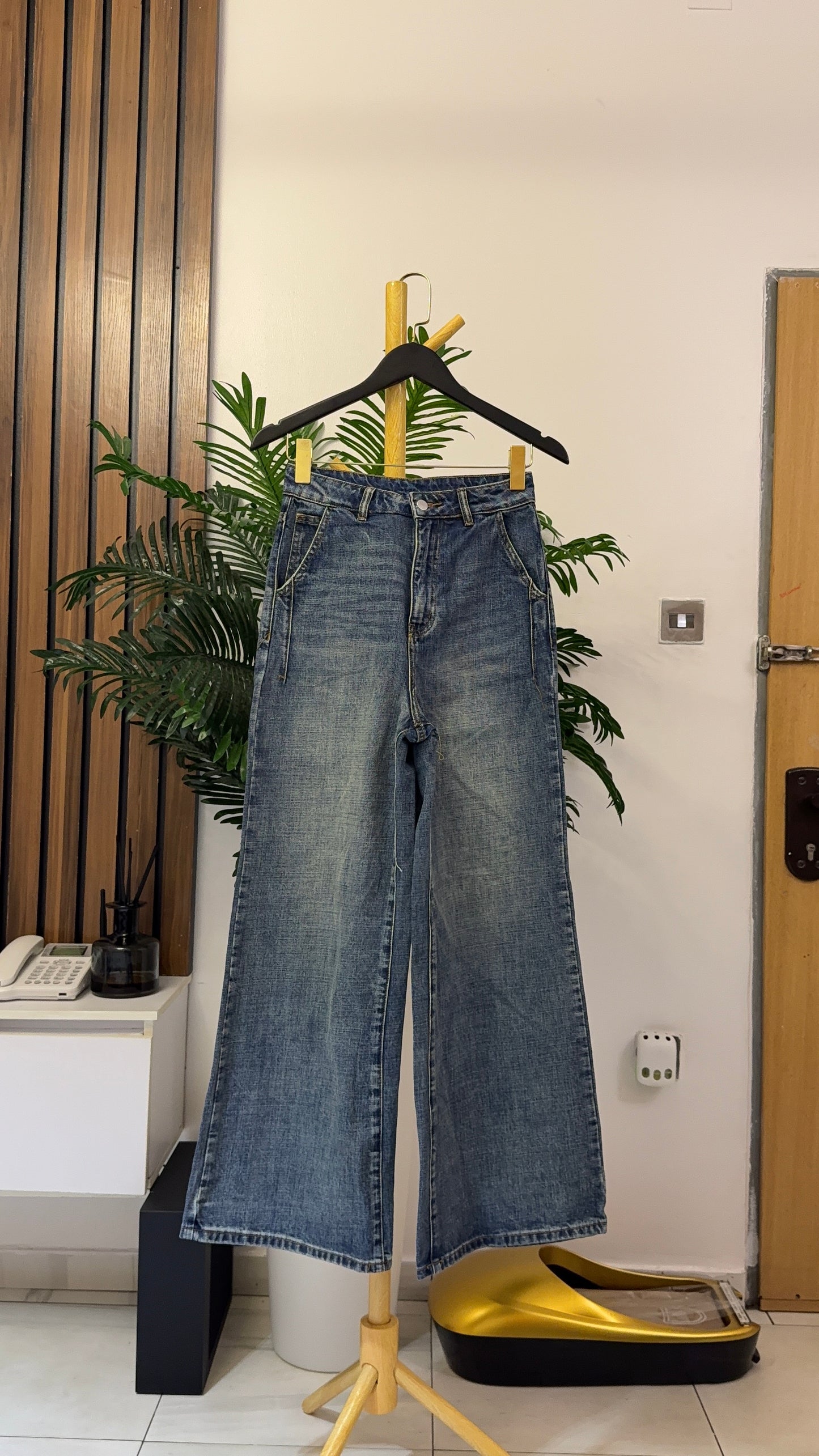 Blue Baggy Jeans