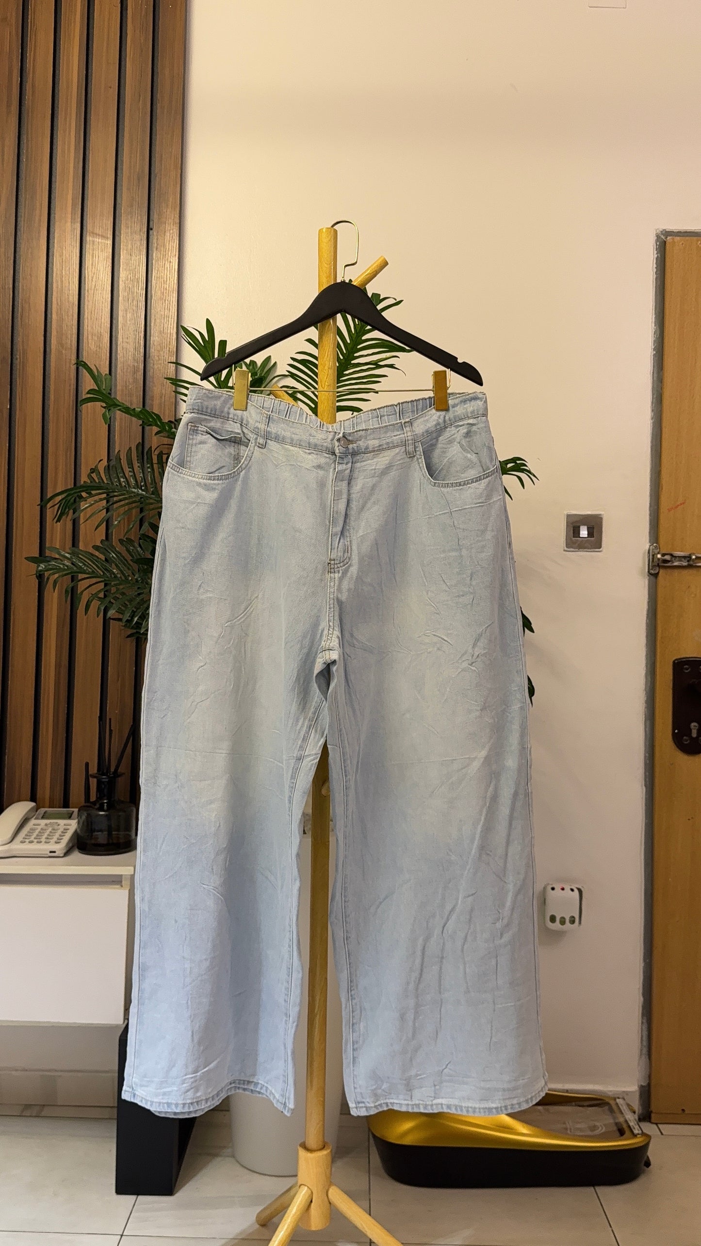 Blue Baggy Jeans