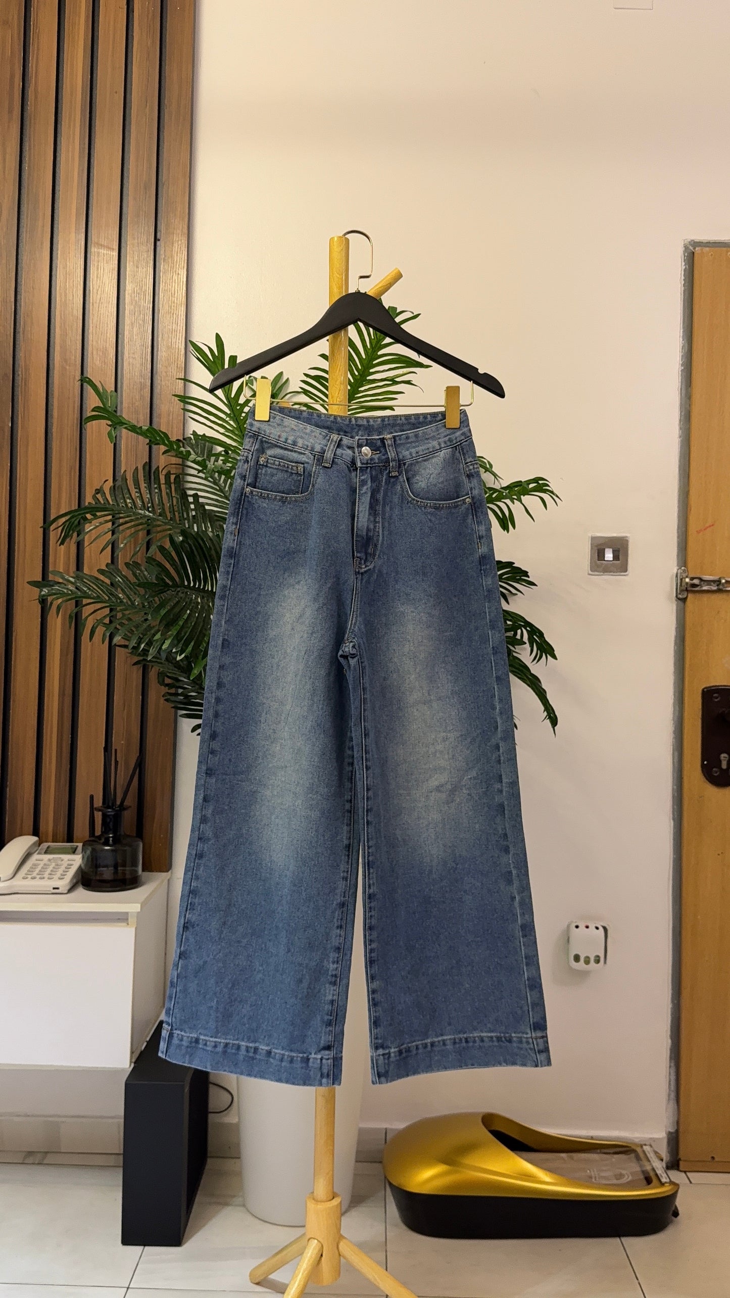 Blue Baggy Jeans