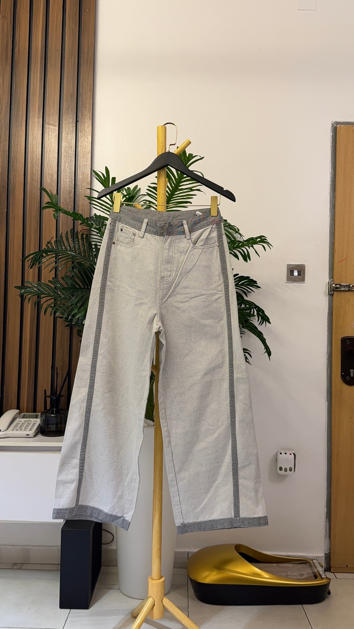 Gray Baggy Jeans