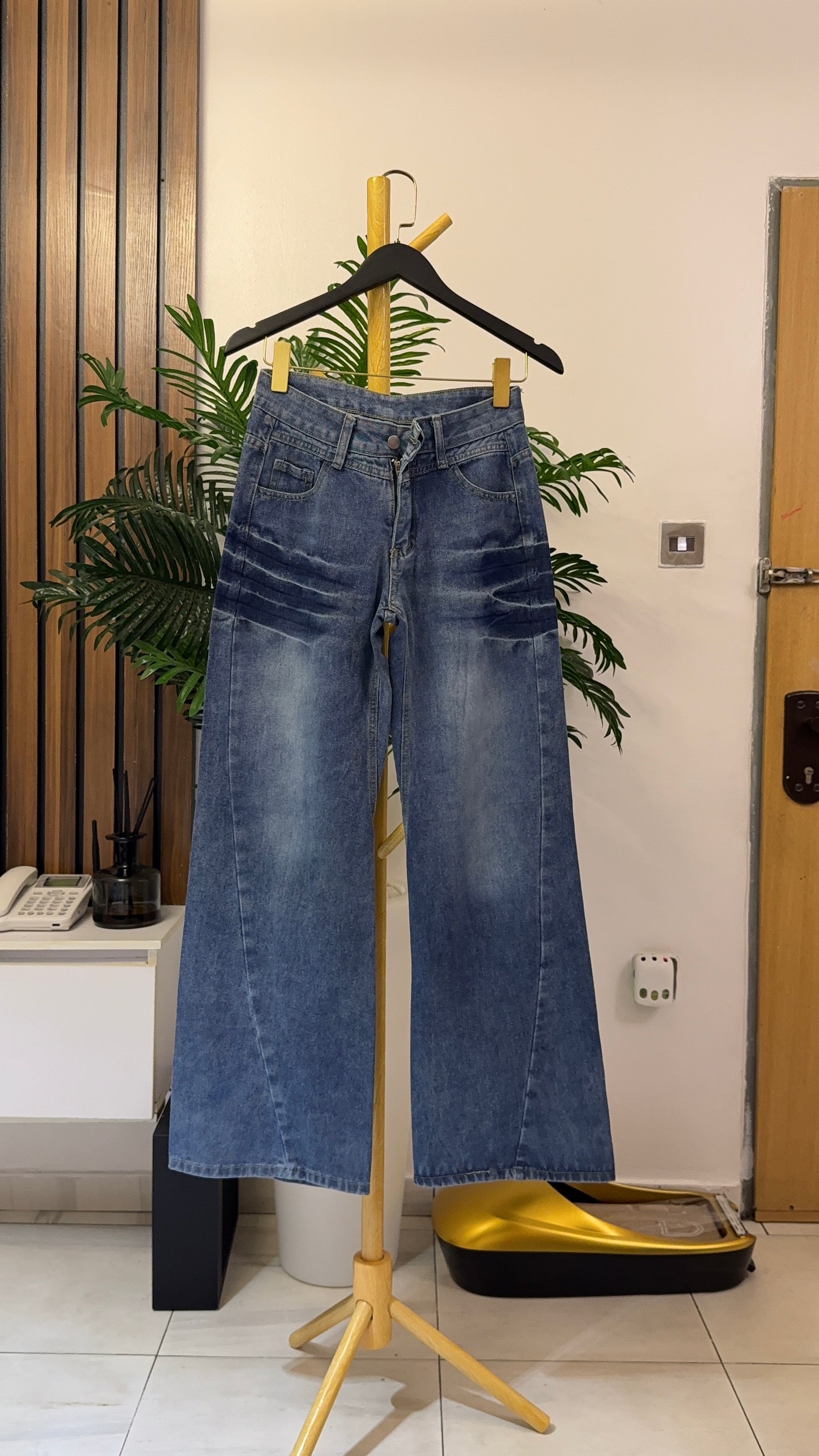Blue Baggy Jeans