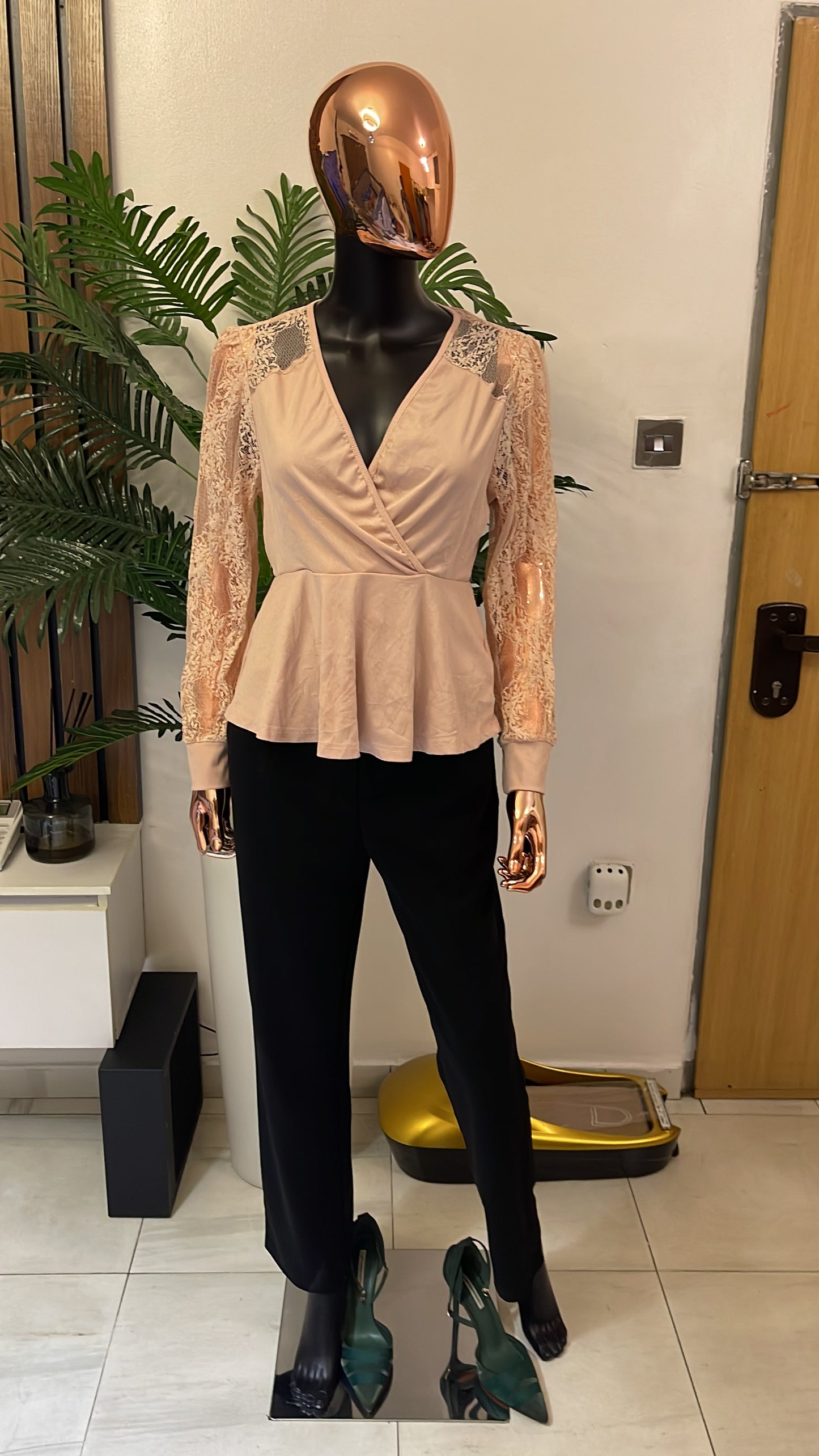 Peach Blouse