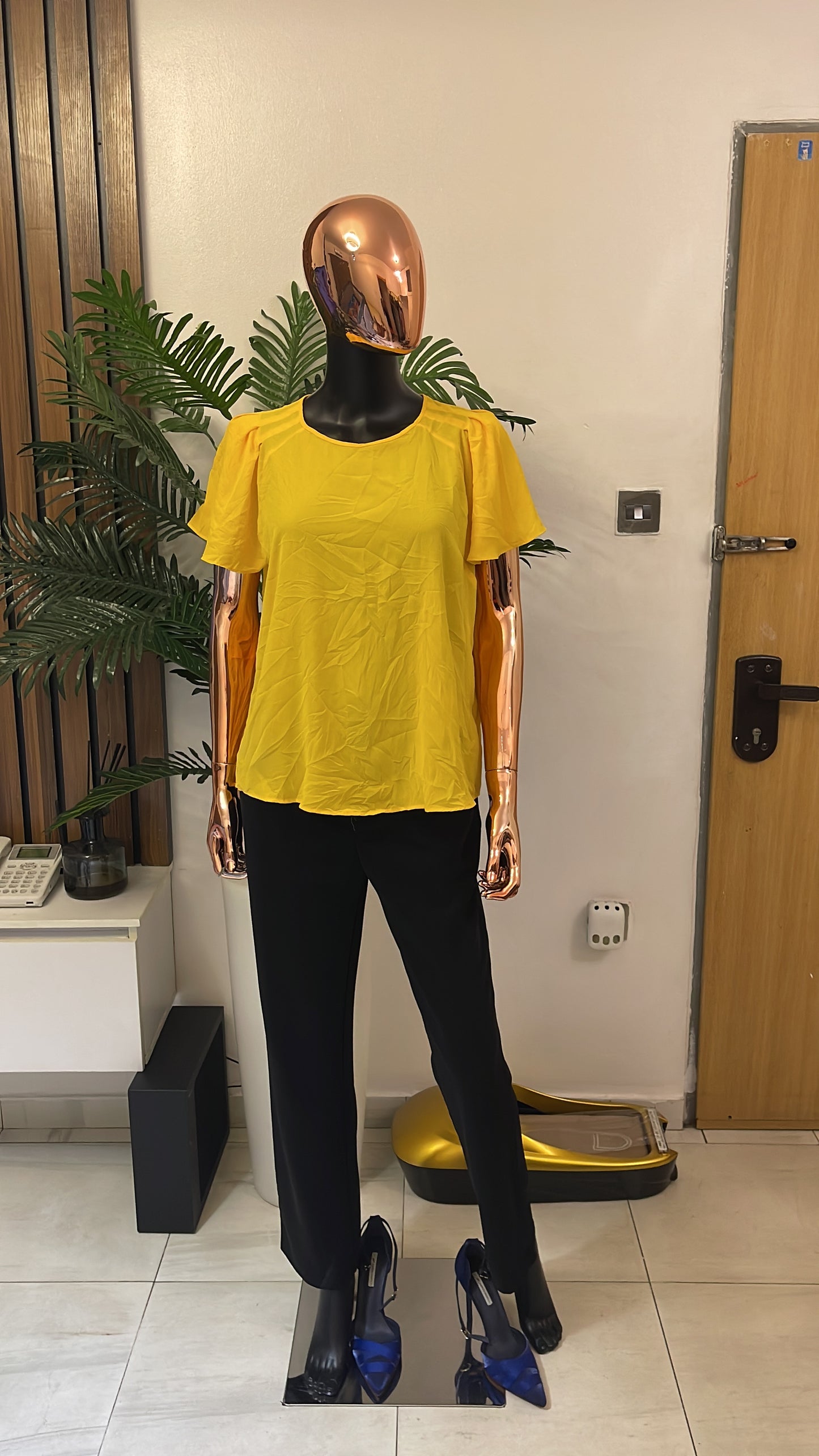Yellow Blouse