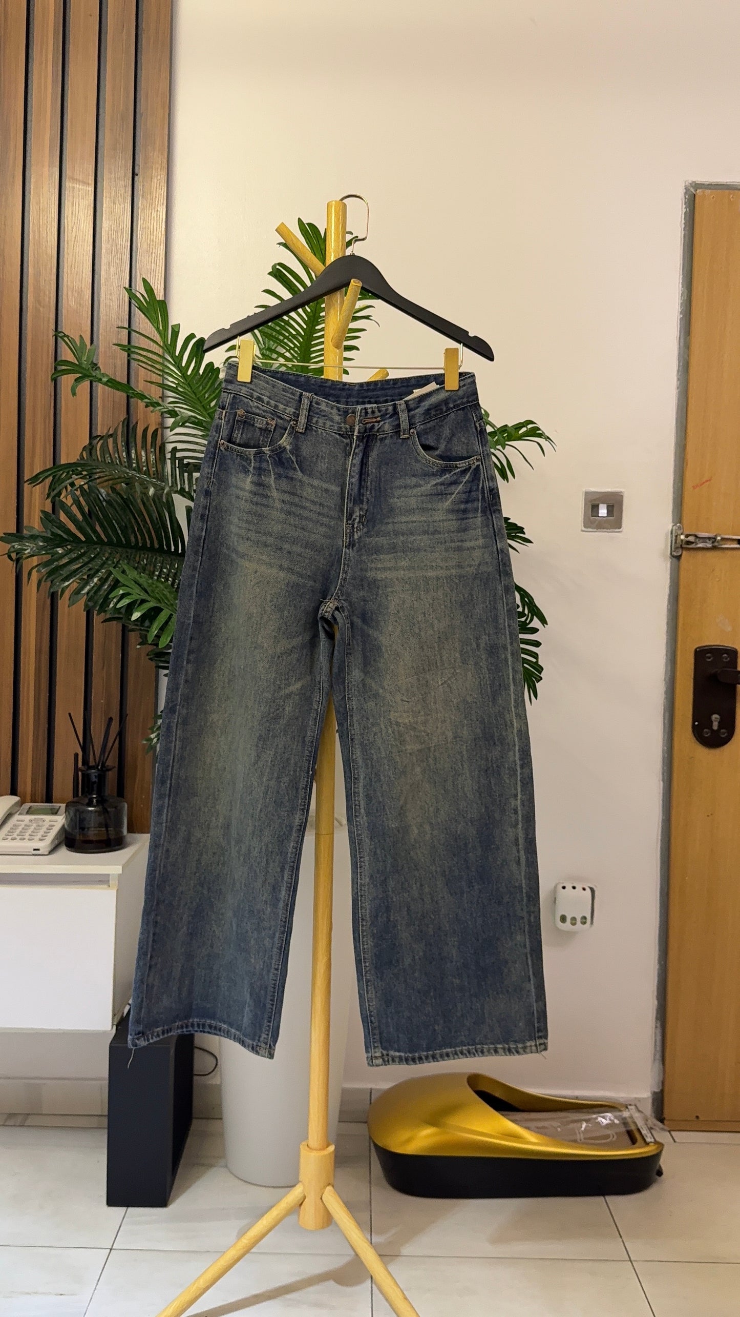 Blue Baggy Jeans