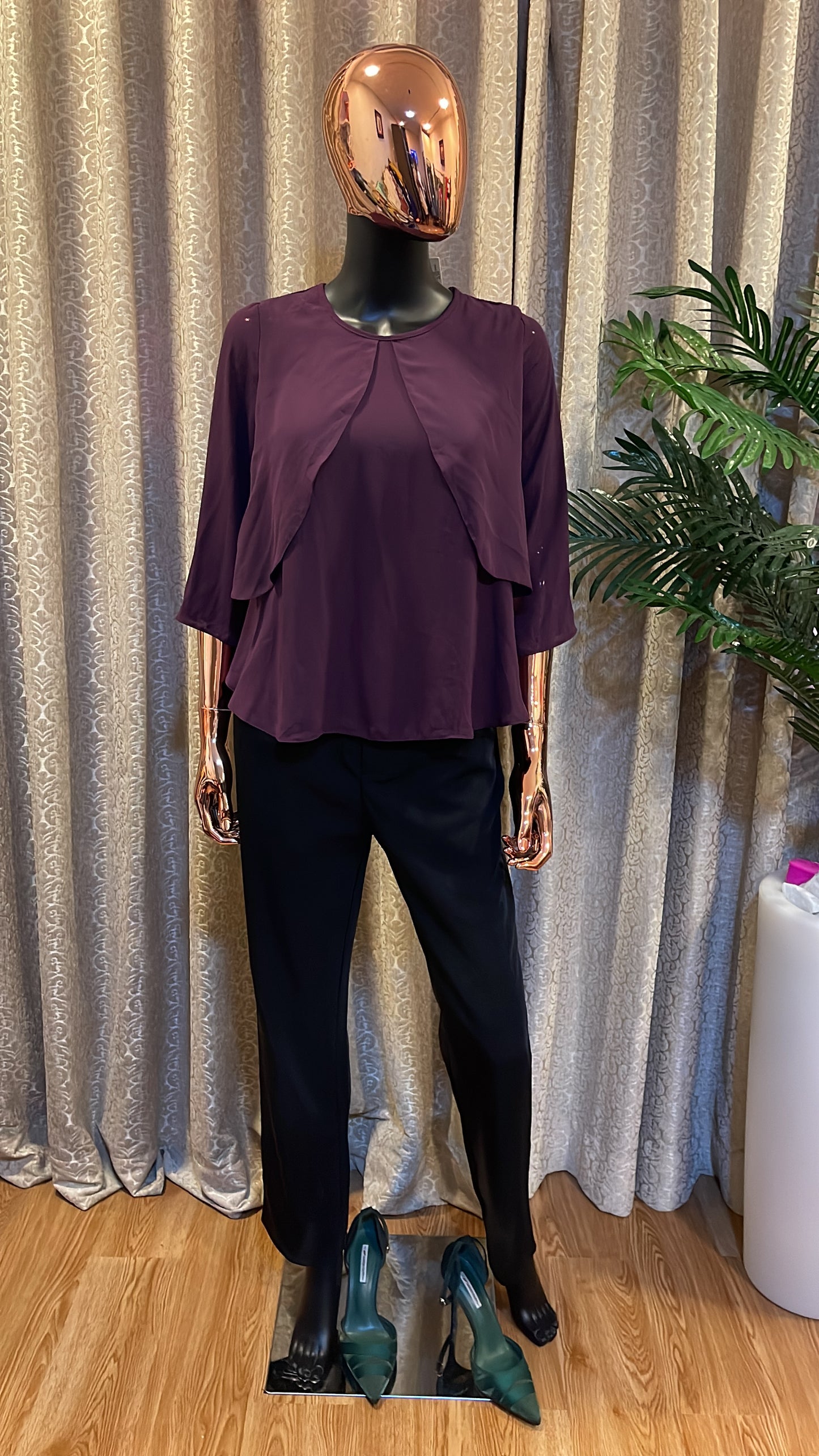Purple Blouse