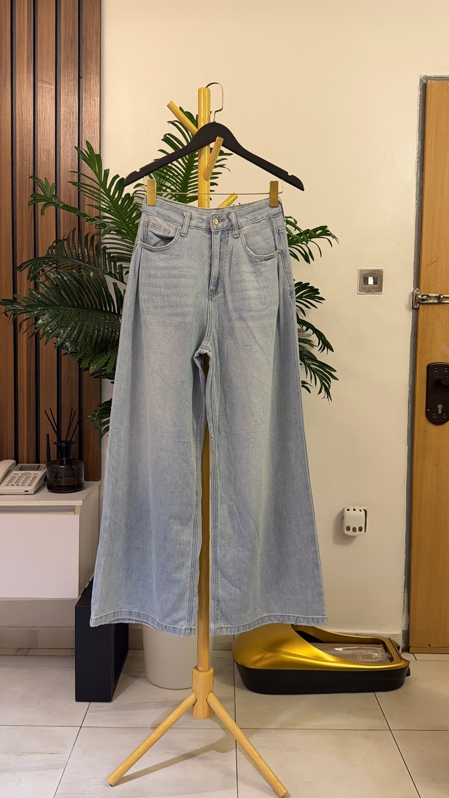 Blue Baggy Jeans
