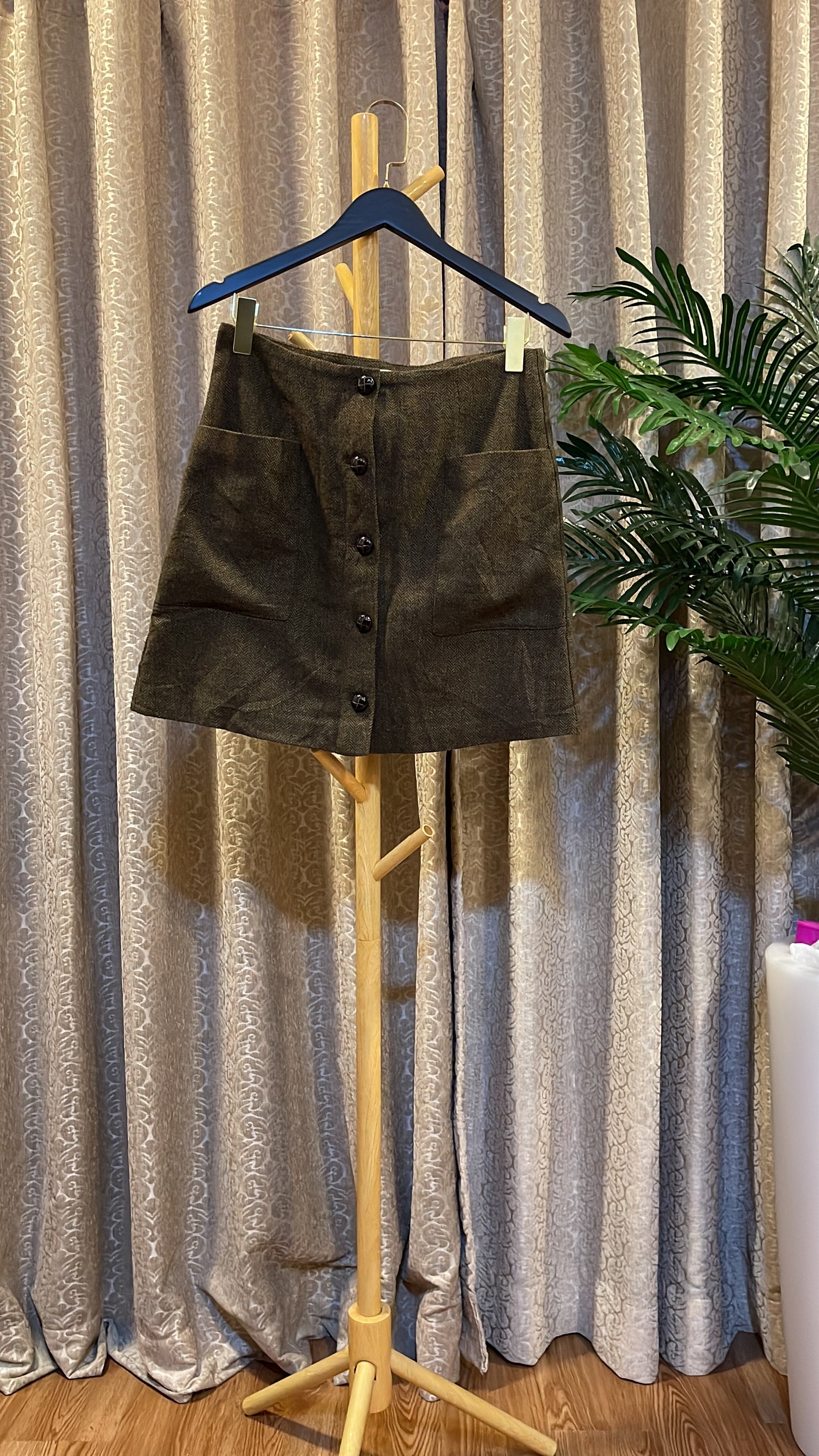 Army Green Skirt
