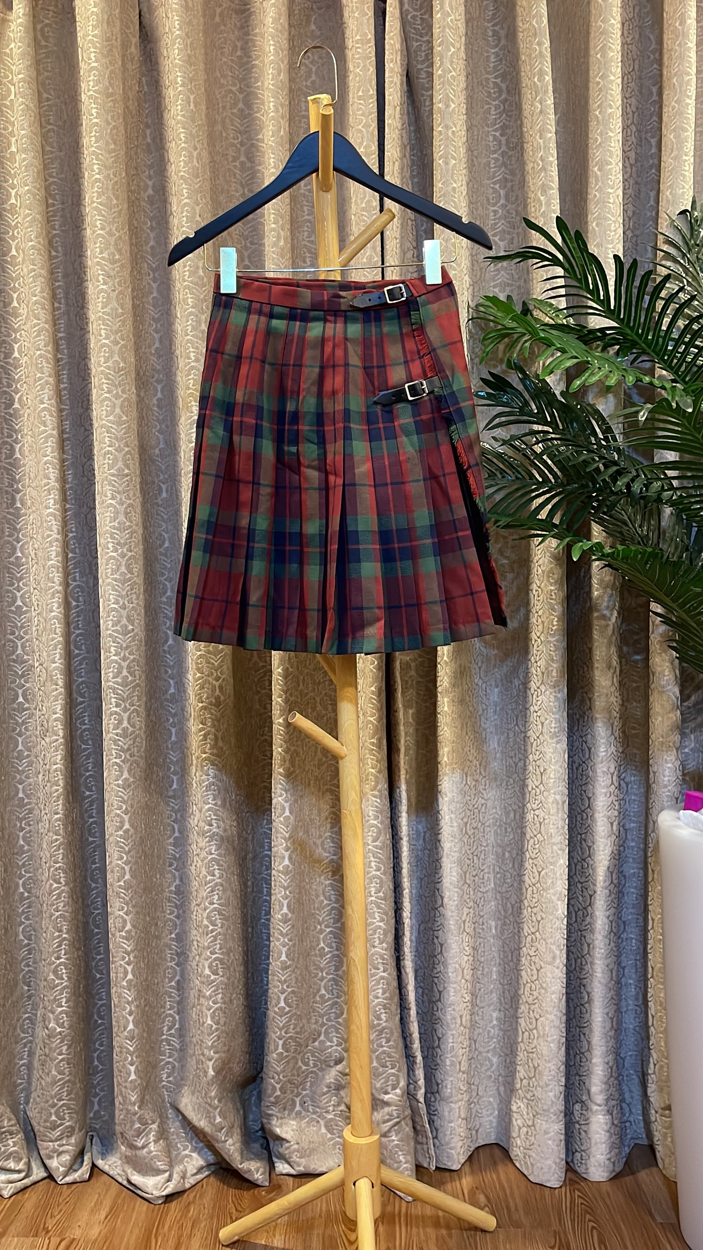 Checkered Skirt