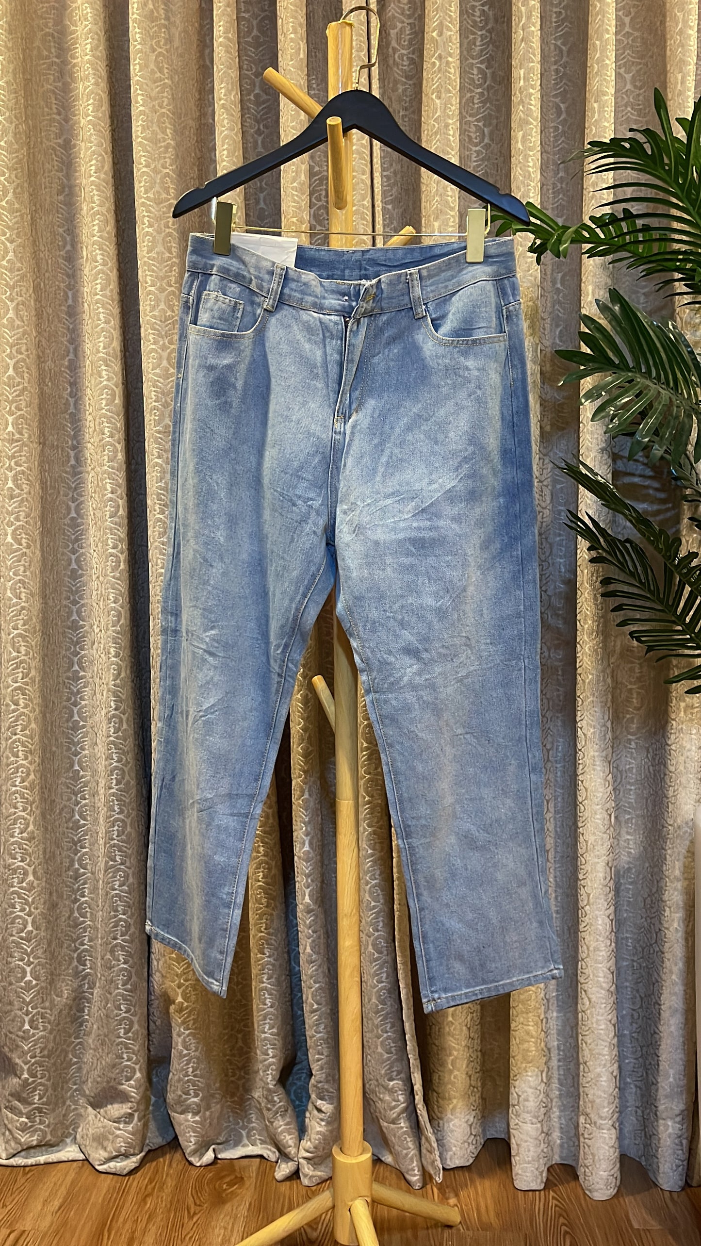 Blue Boyfriend Jeans