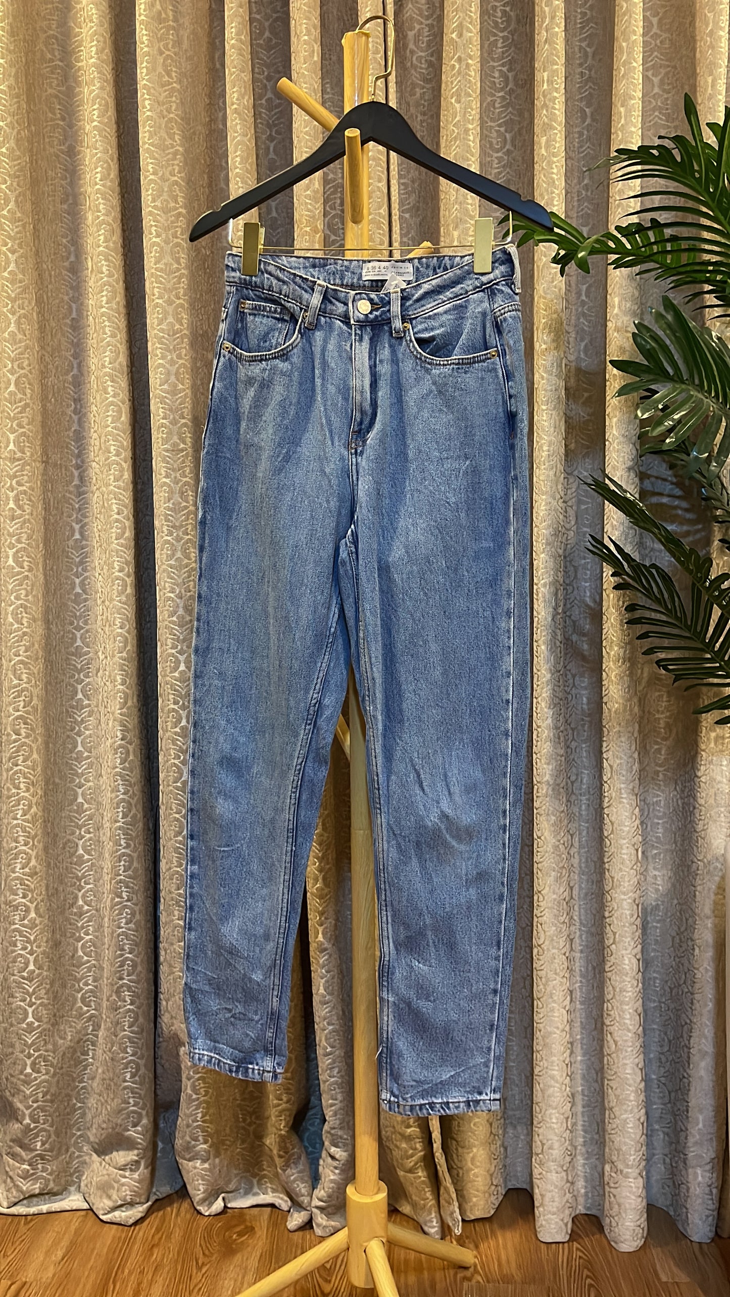 Blue Mom Jeans