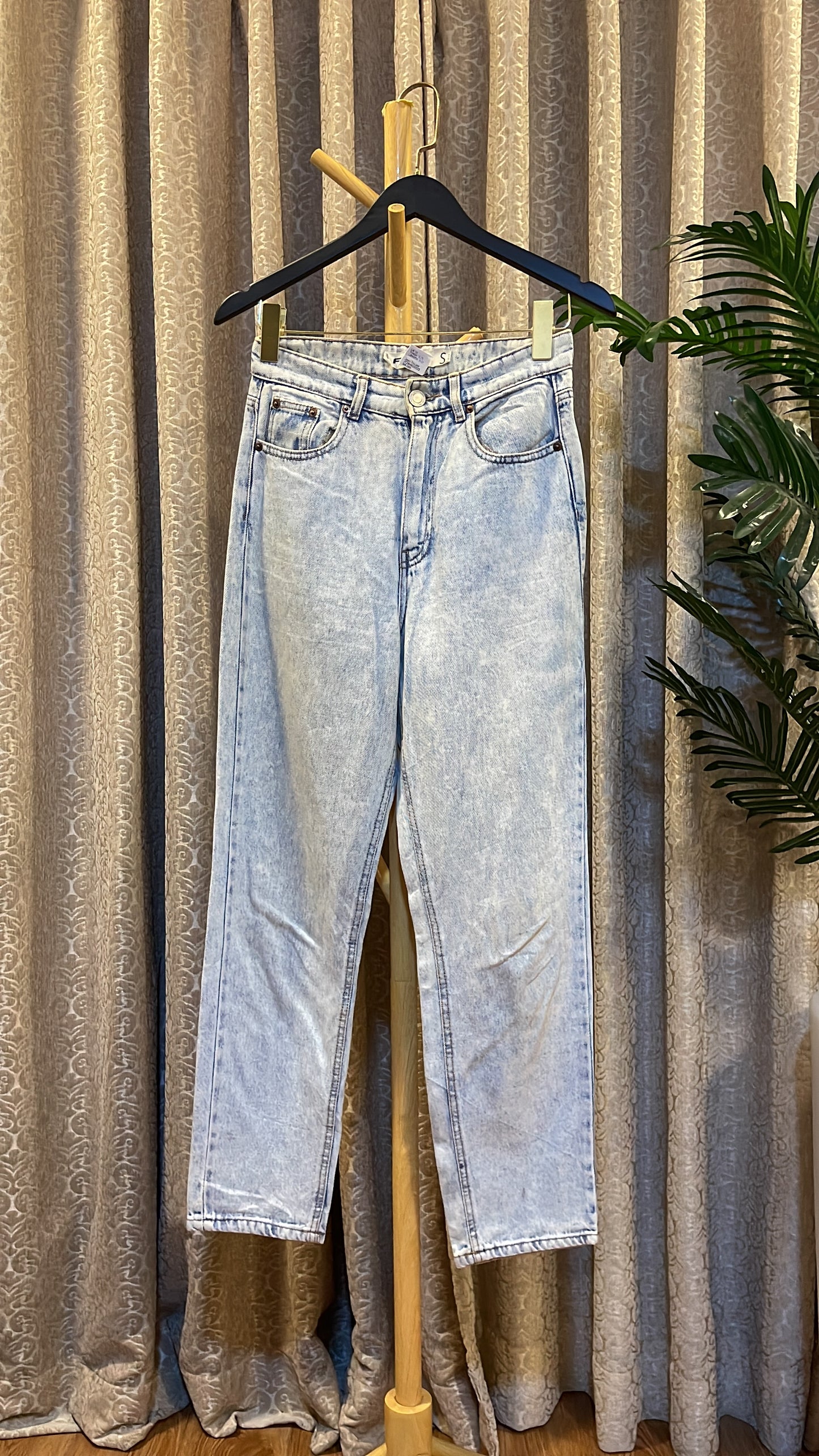 Blue Boyfriend Jeans