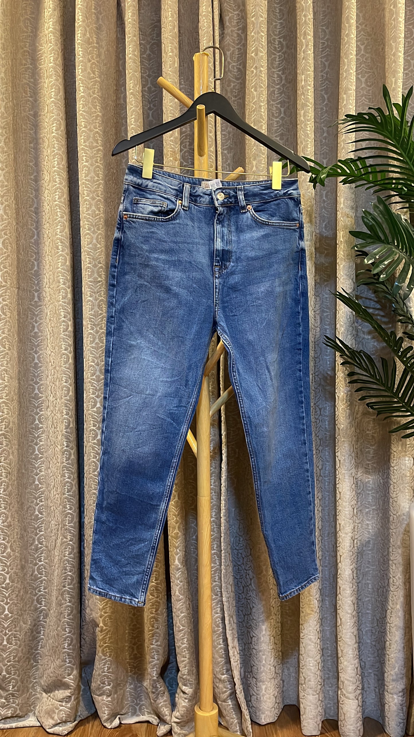 Blue Boyfriend Jeans