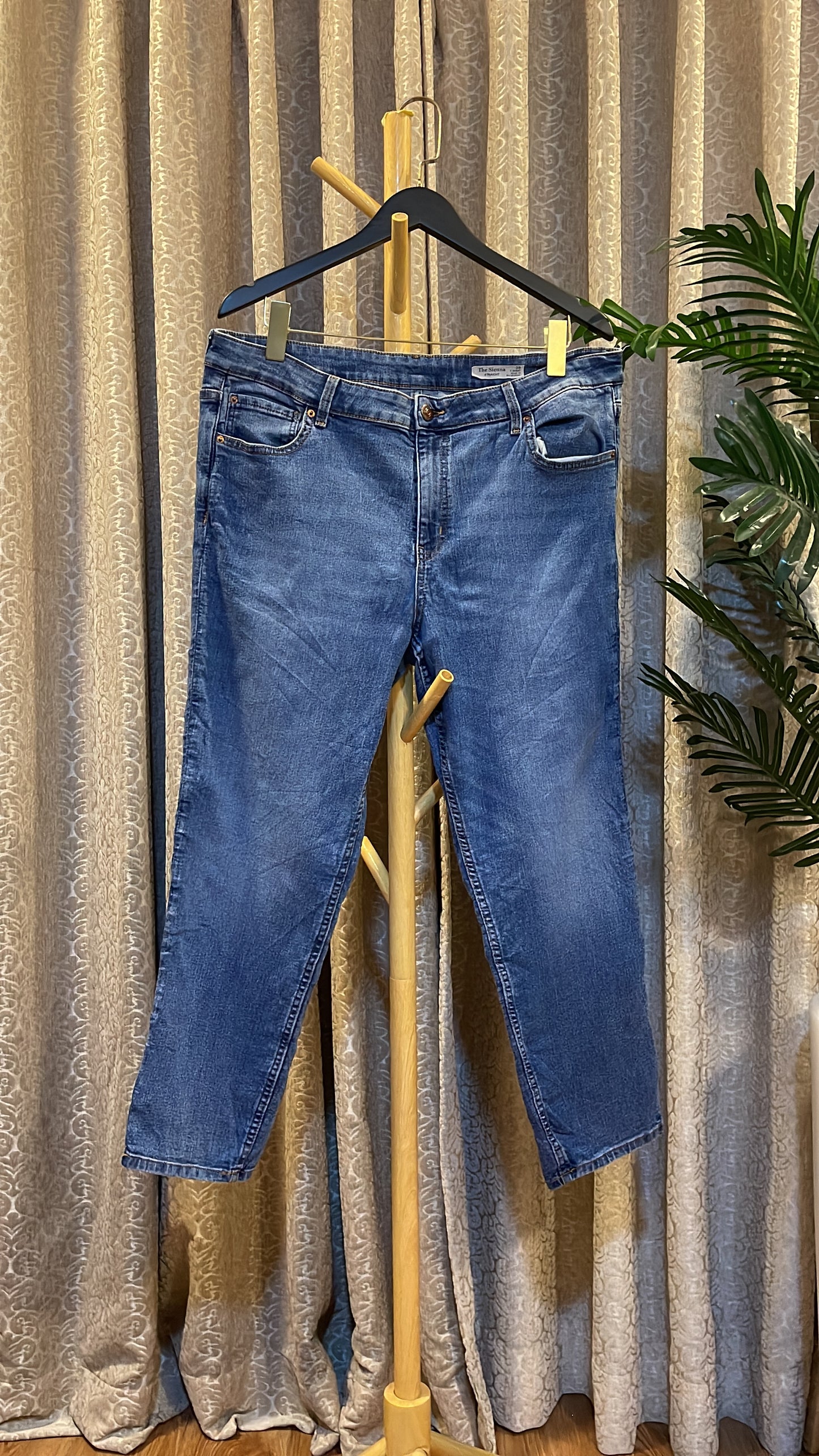 Blue Straight Jeans