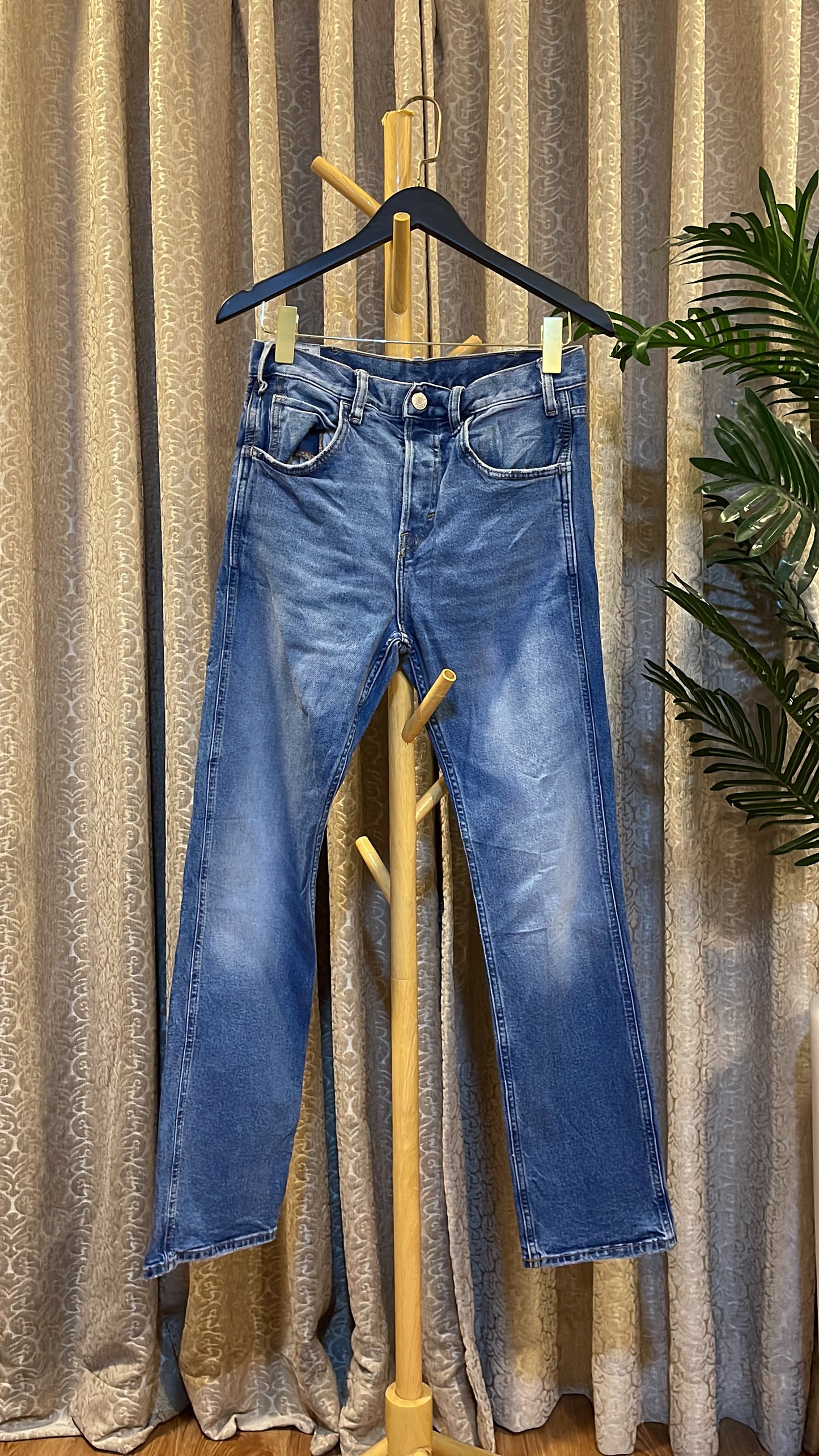 Blue Boyfriend Jeans