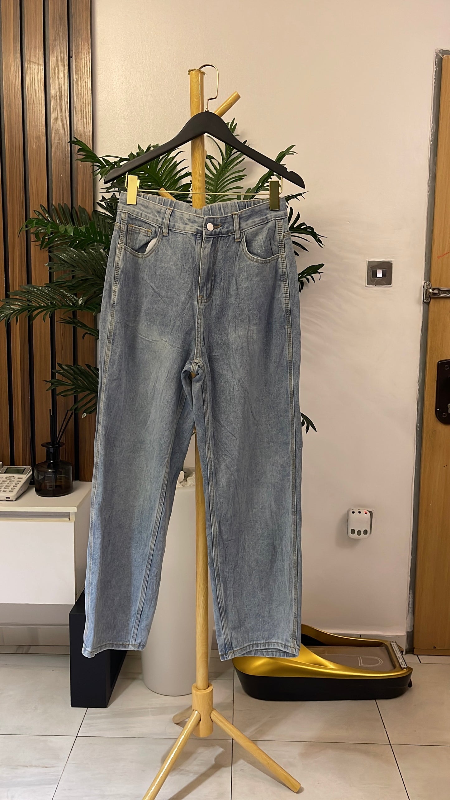 Blue Baggy Jeans