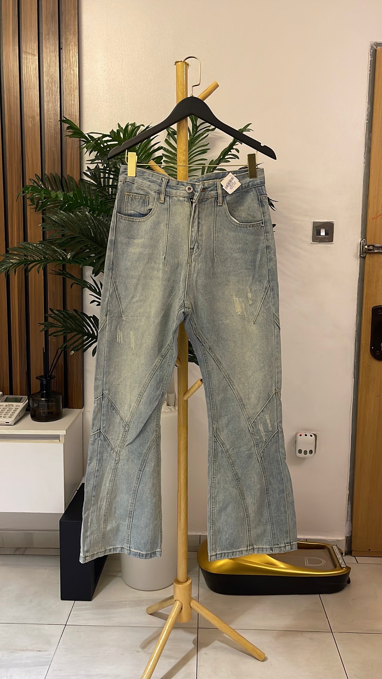 Blue Flare Jeans