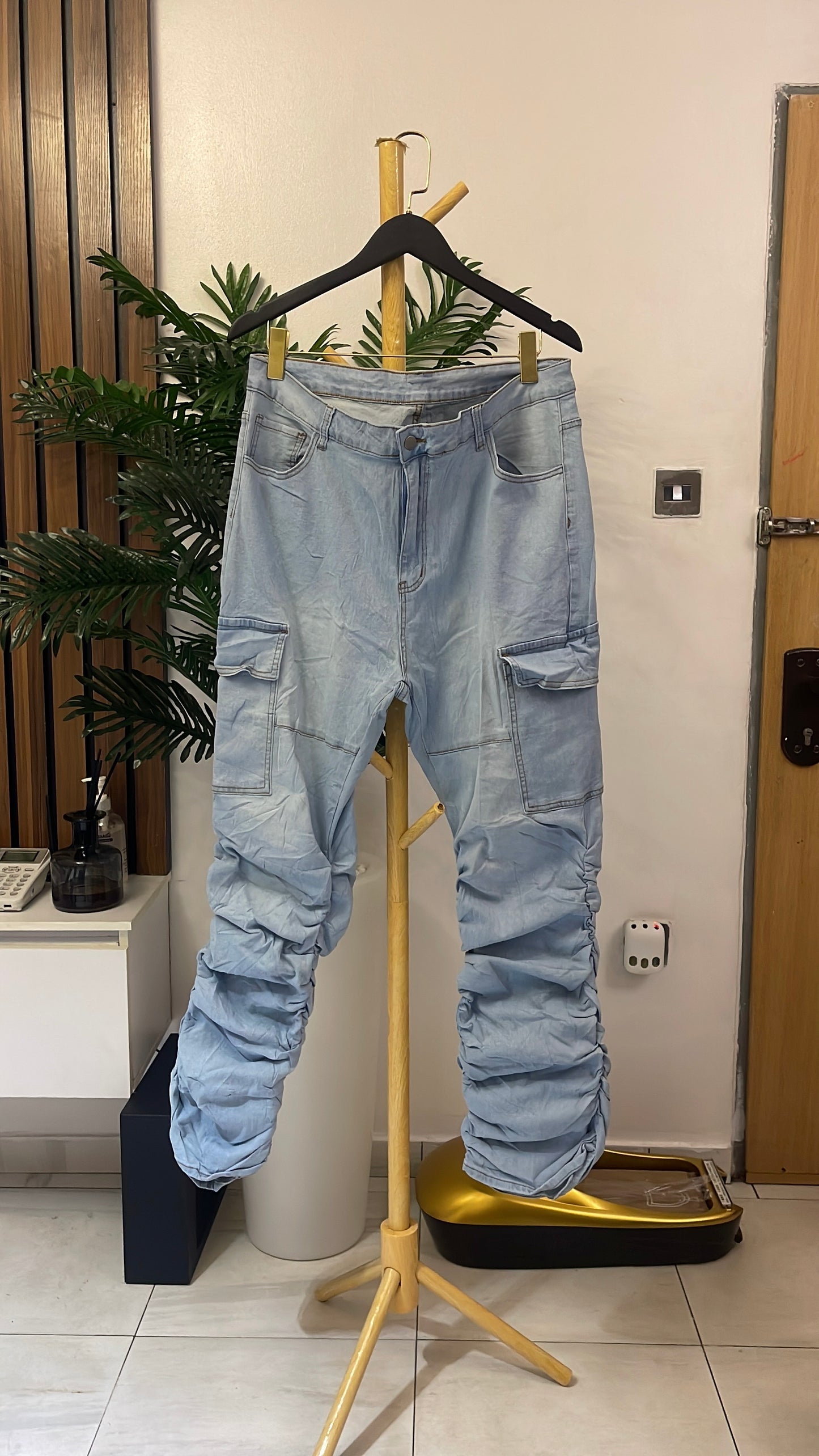 Blue Combat Jeans