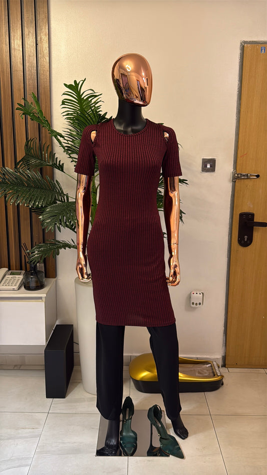 Burgundy Gown