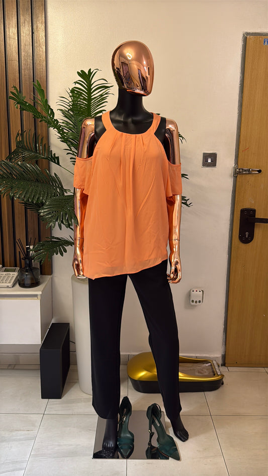 Orange Blouse