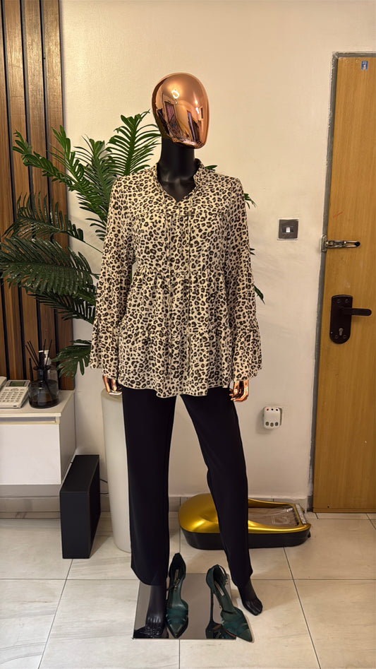 Brown Blouse