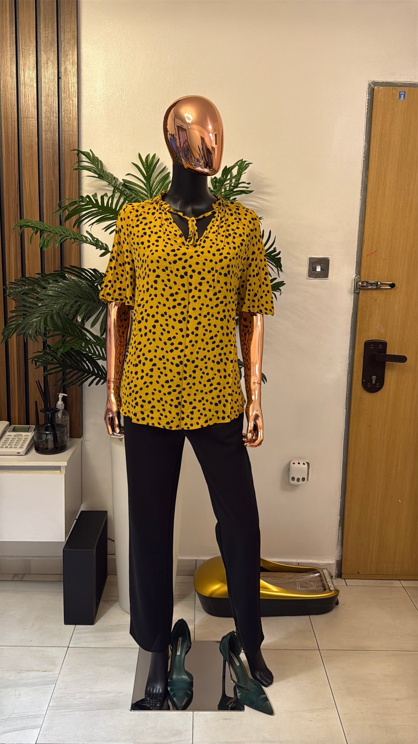 Yellow Blouse