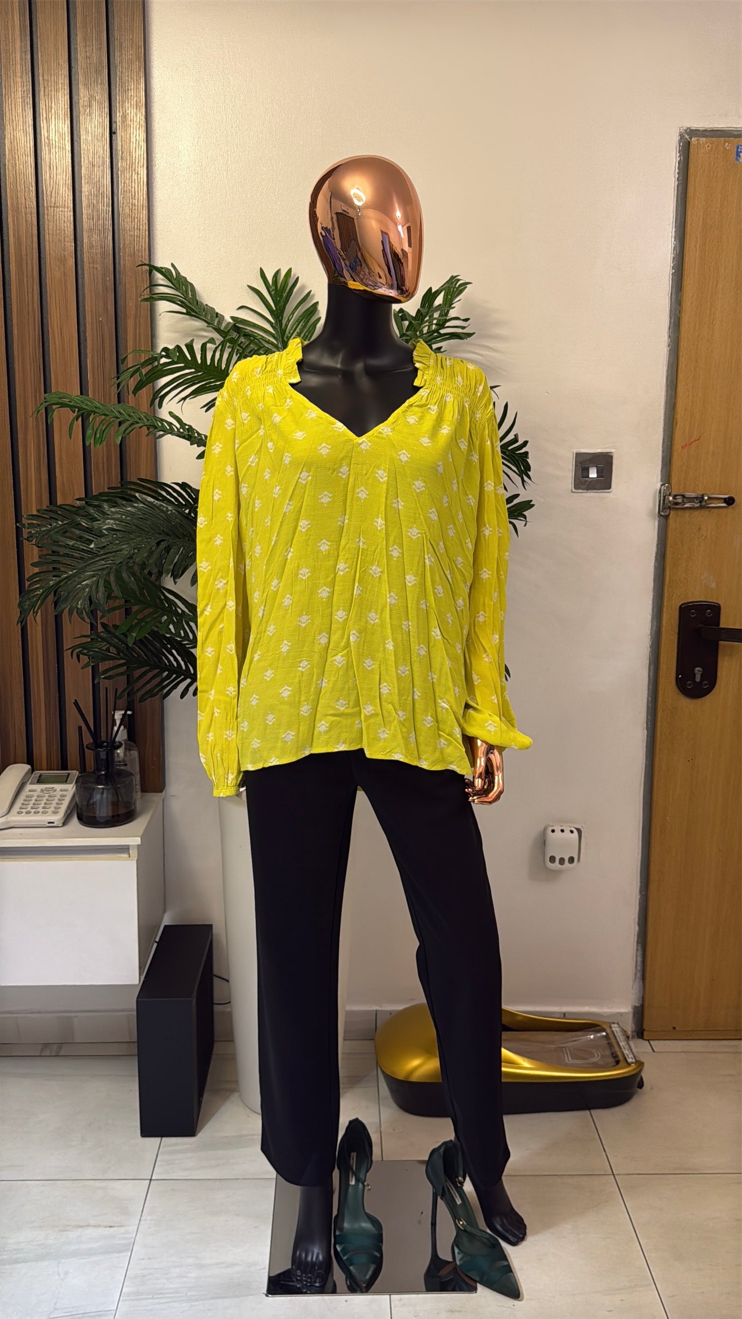 Yellow Blouse