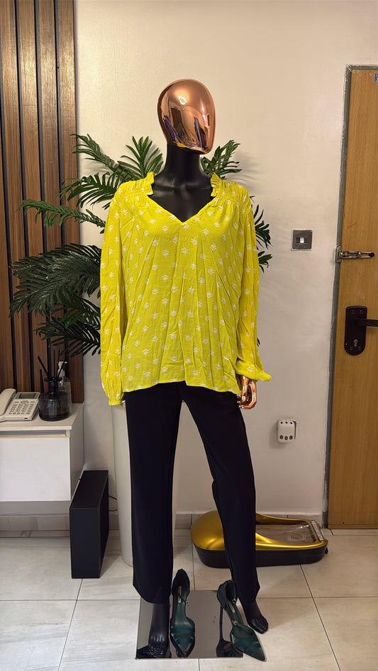 Yellow Blouse